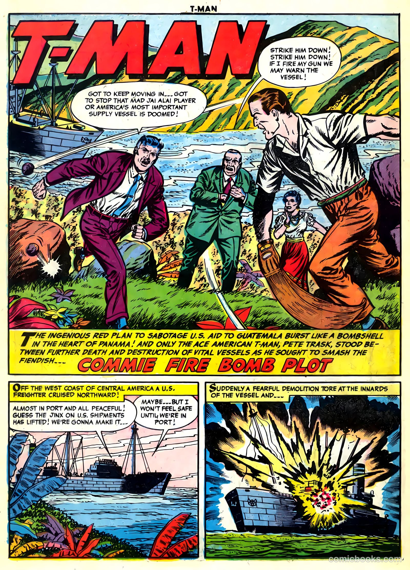 T-Man #27 (1955) — page 18 of 36