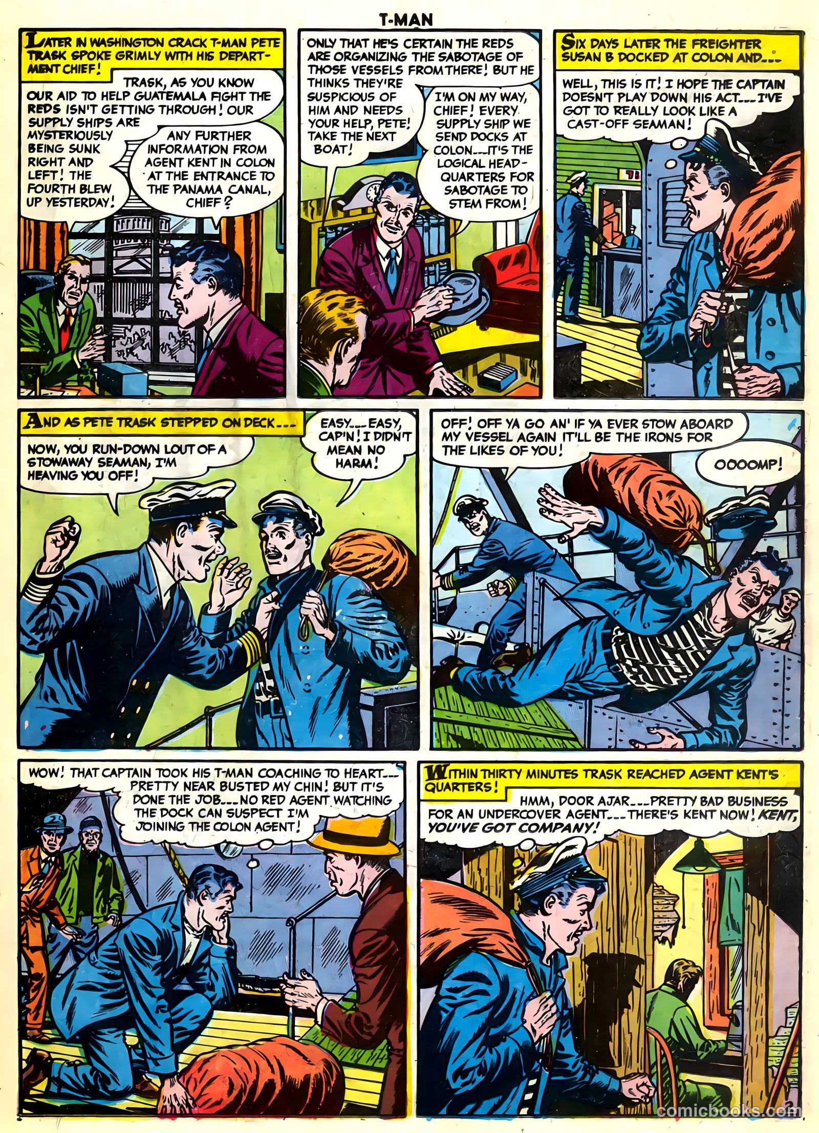 T-Man #27 (1955) — page 19 of 36