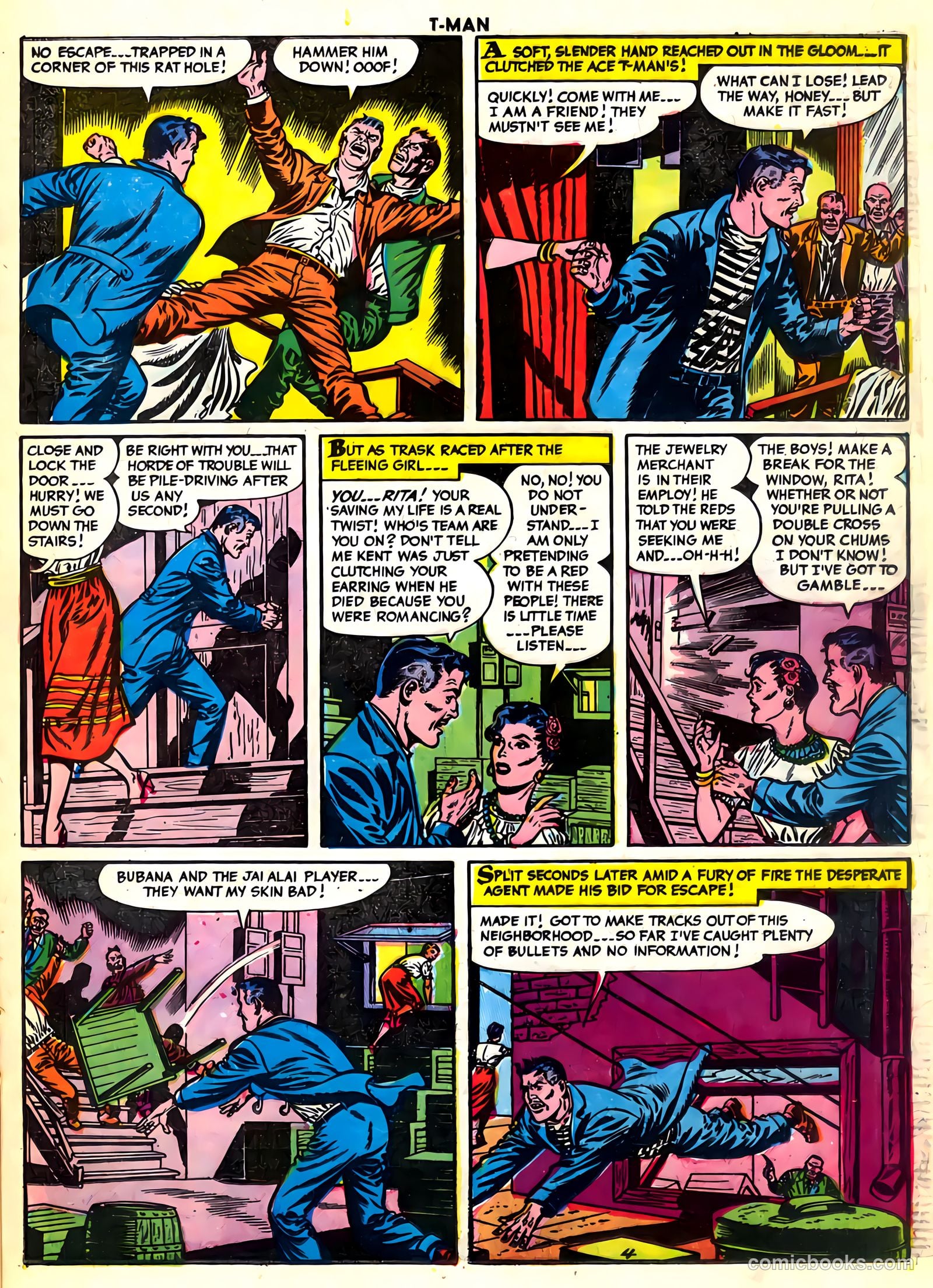 T-Man #27 (1955) — page 21 of 36