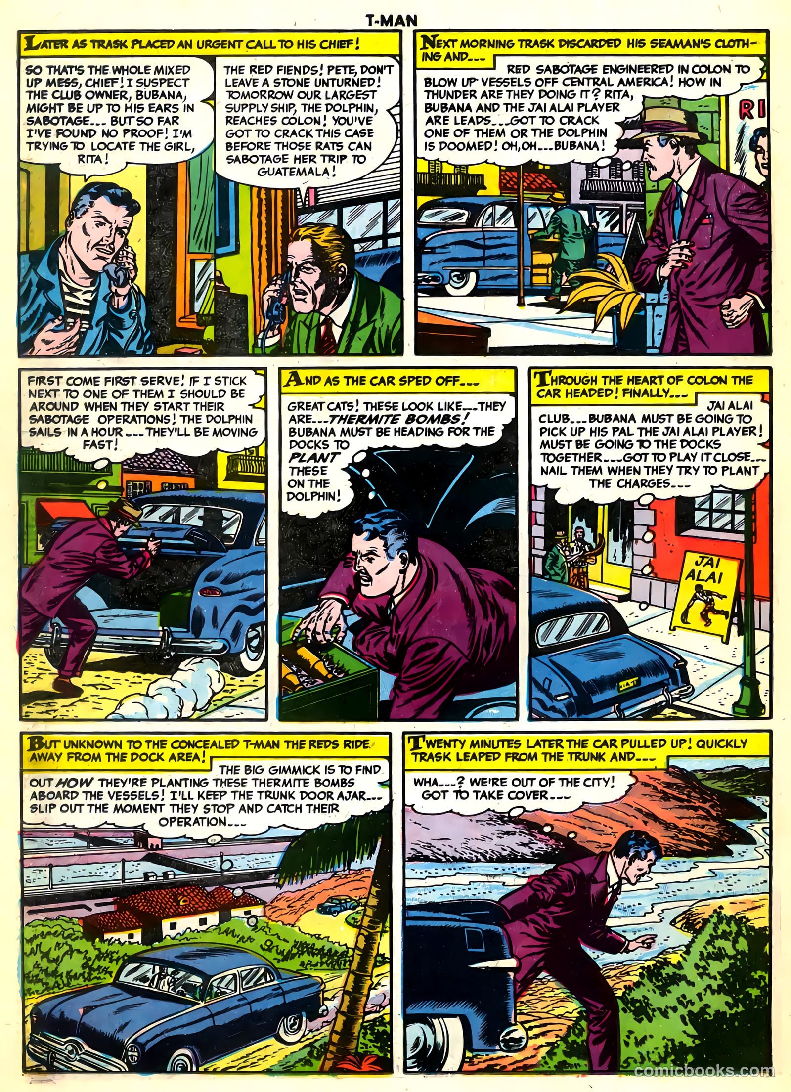 T-Man #27 (1955) — page 22 of 36