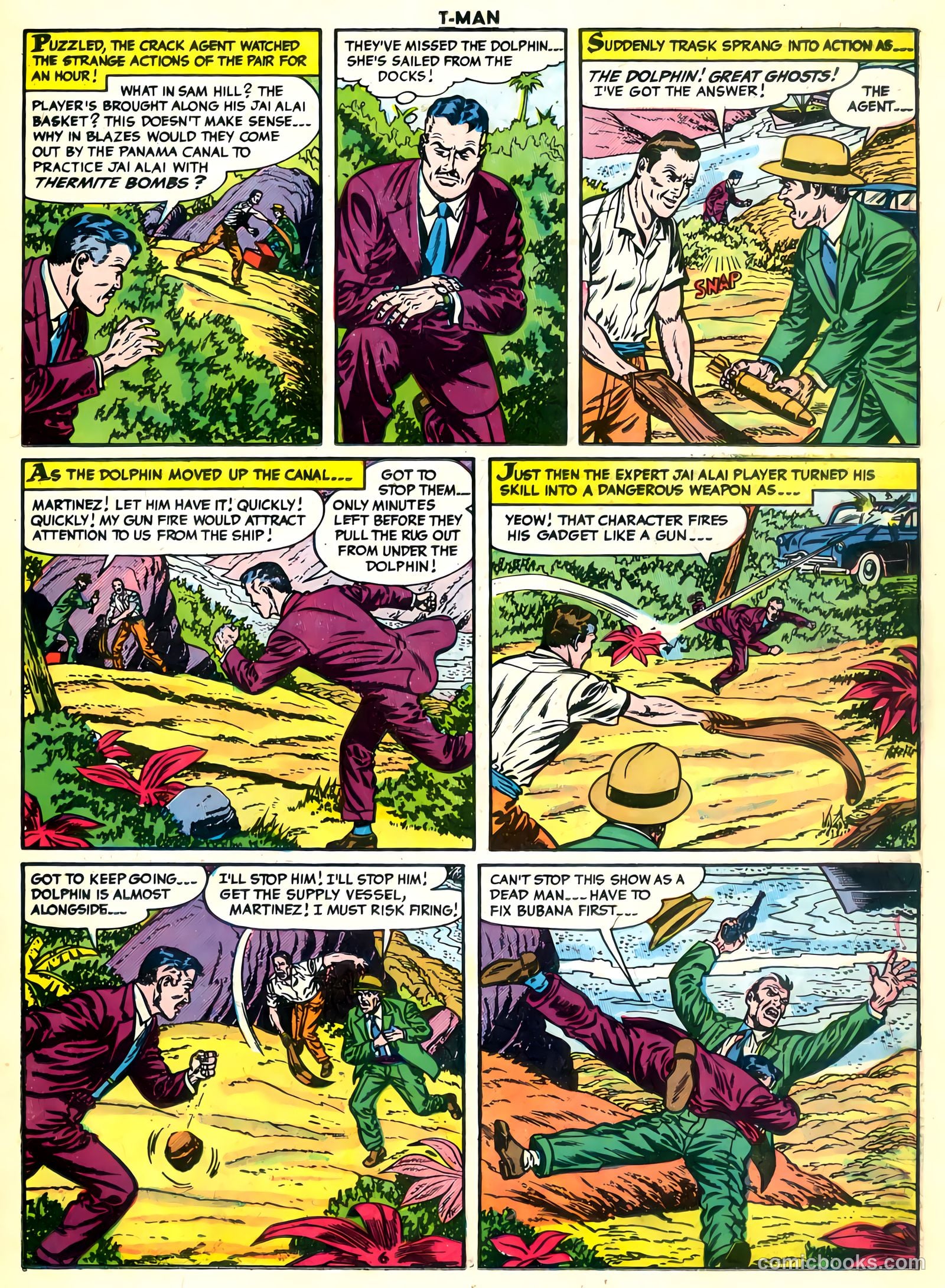 T-Man #27 (1955) — page 23 of 36