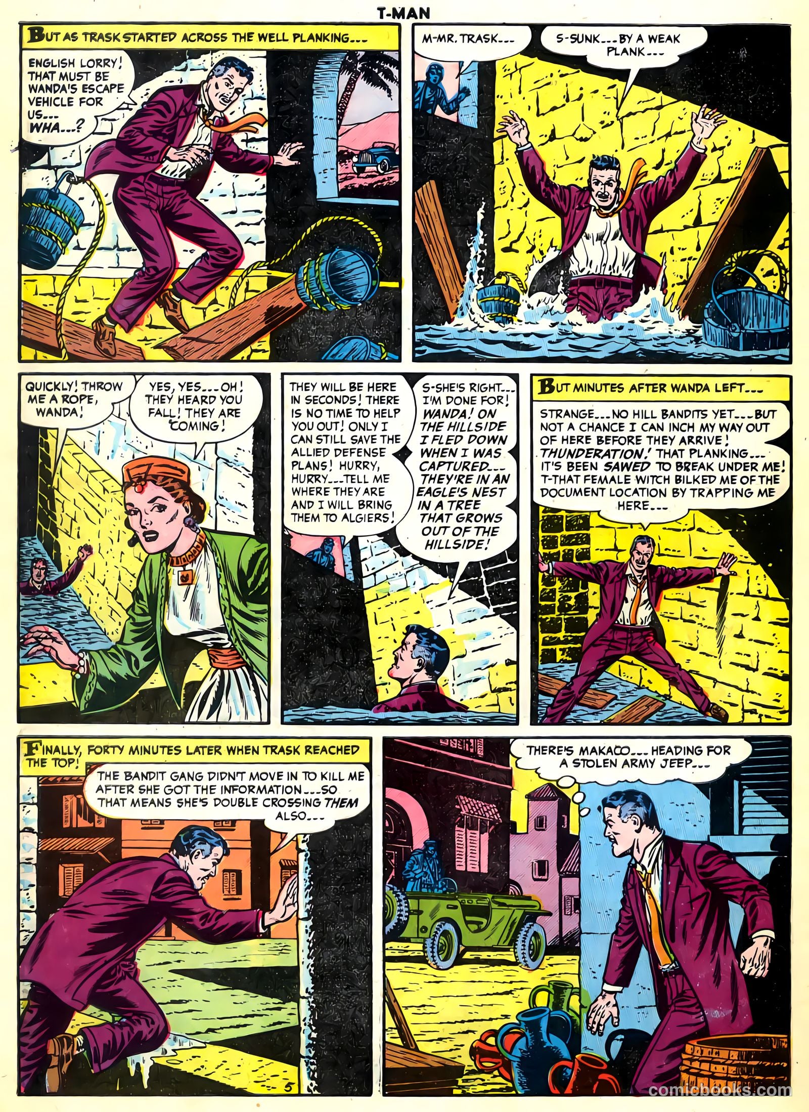 T-Man #27 (1955) — page 30 of 36