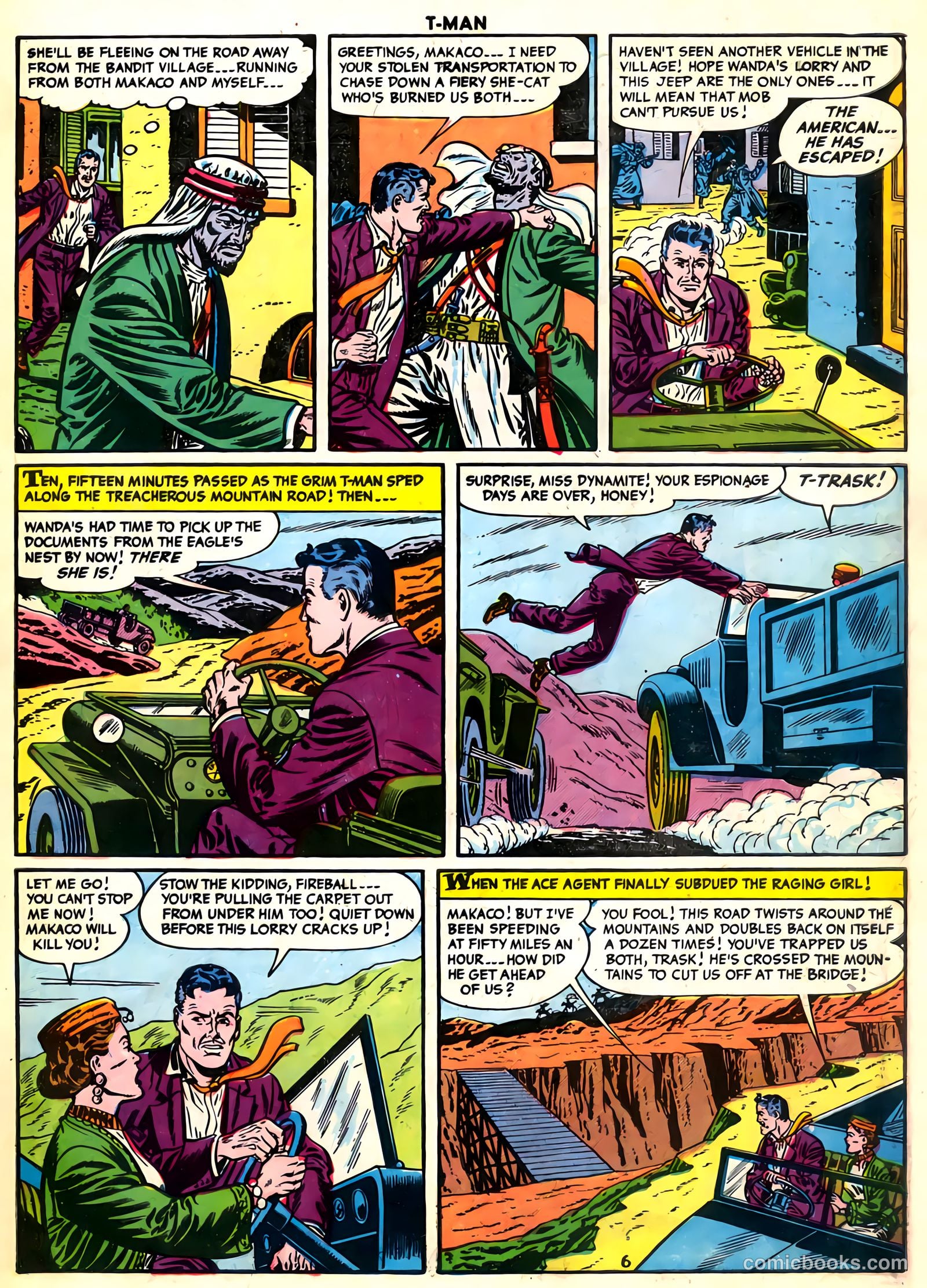 T-Man #27 (1955) — page 31 of 36