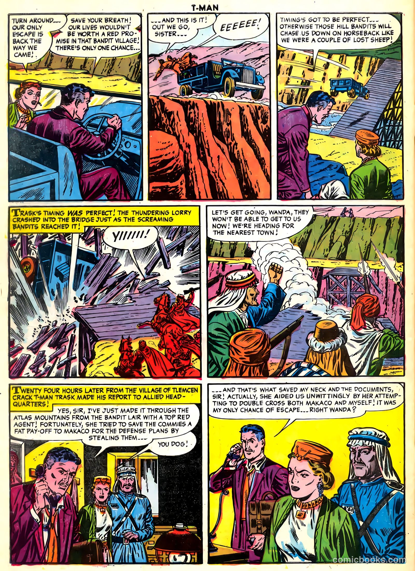 T-Man #27 (1955) — page 32 of 36