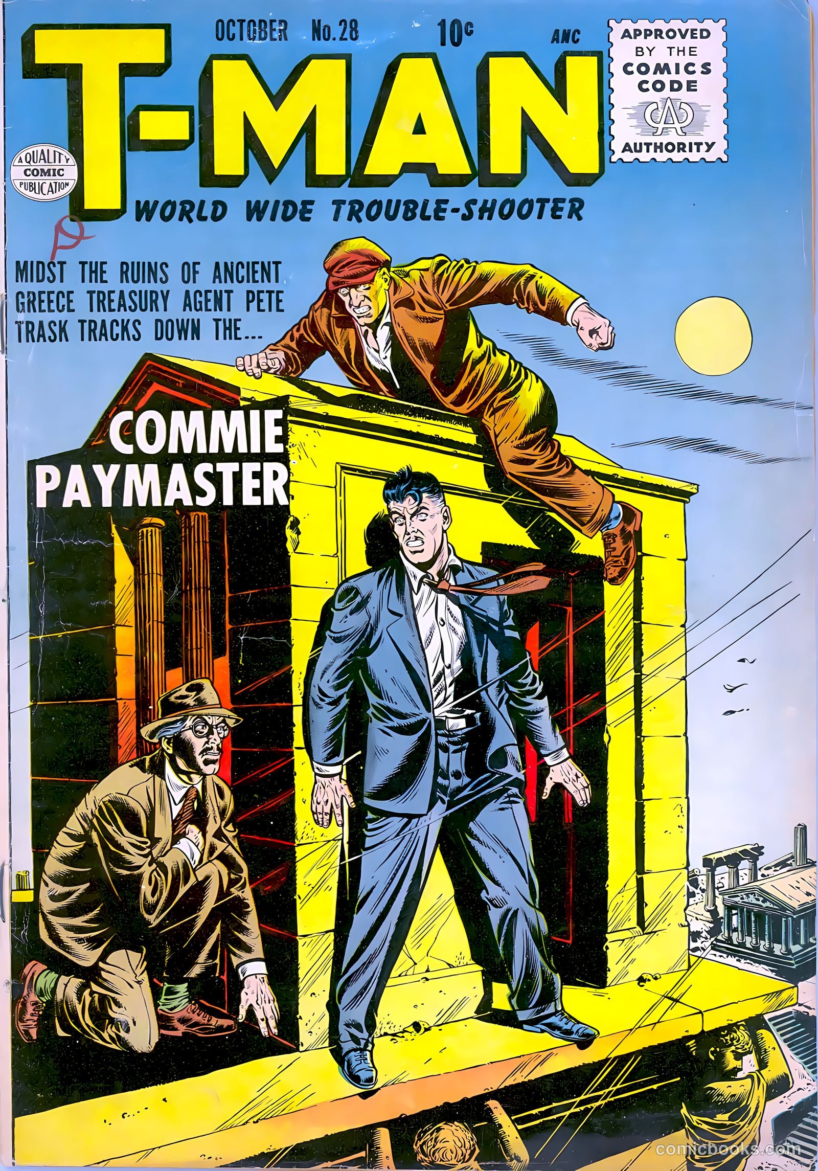 T-Man #28 (1955) — page 1 of 36