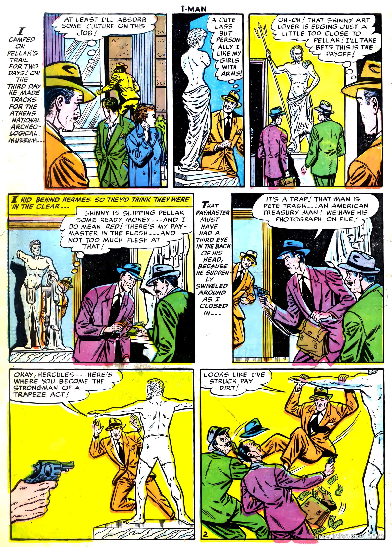 T-Man #28 (1955) — page 4 of 36