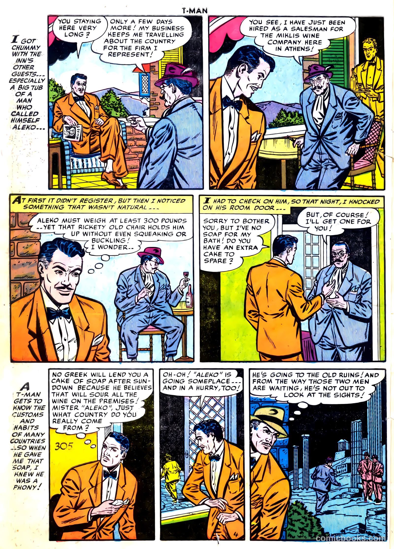 T-Man #28 (1955) — page 6 of 36