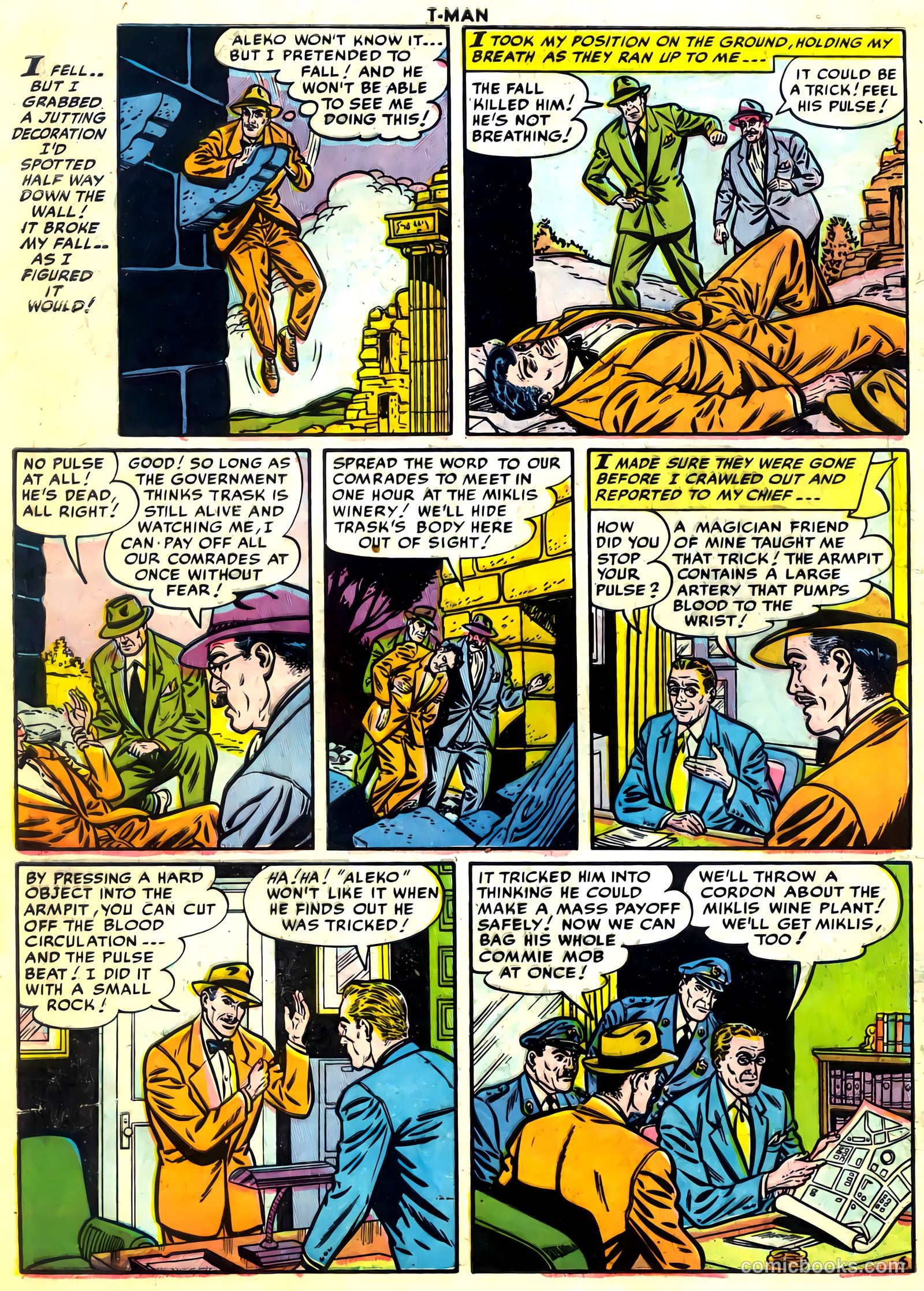 T-Man #28 (1955) — page 8 of 36