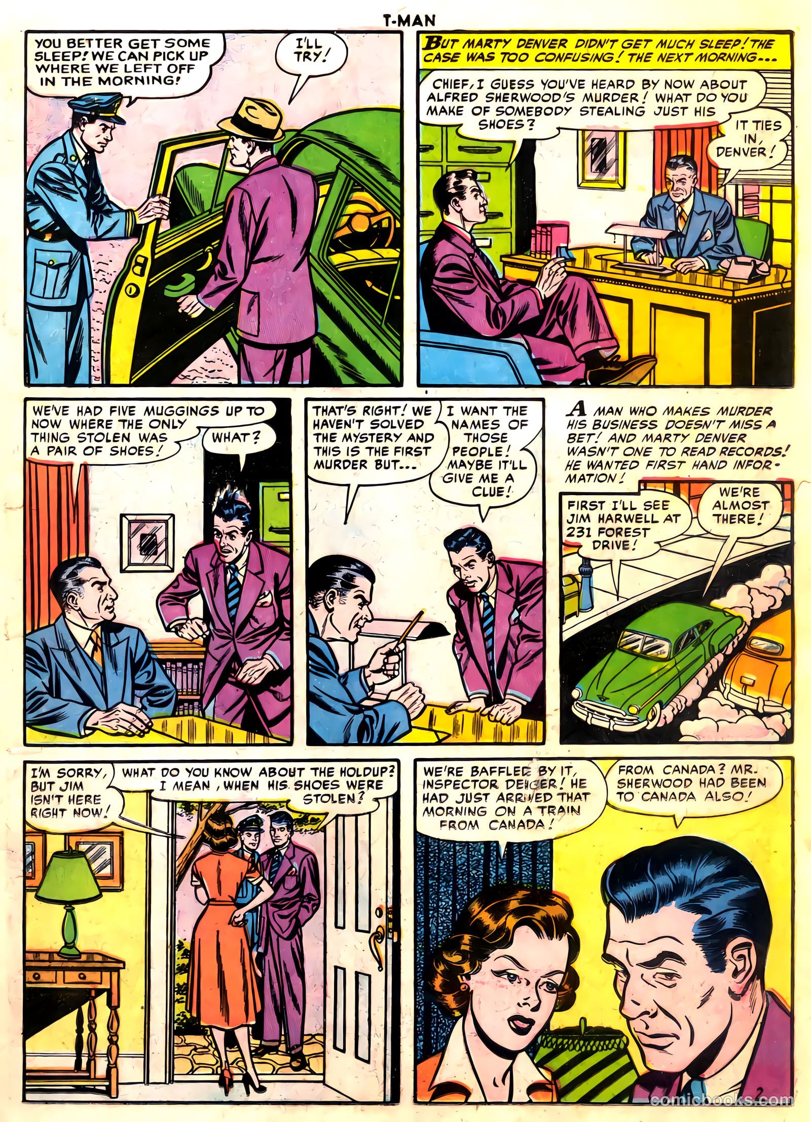T-Man #28 (1955) — page 13 of 36