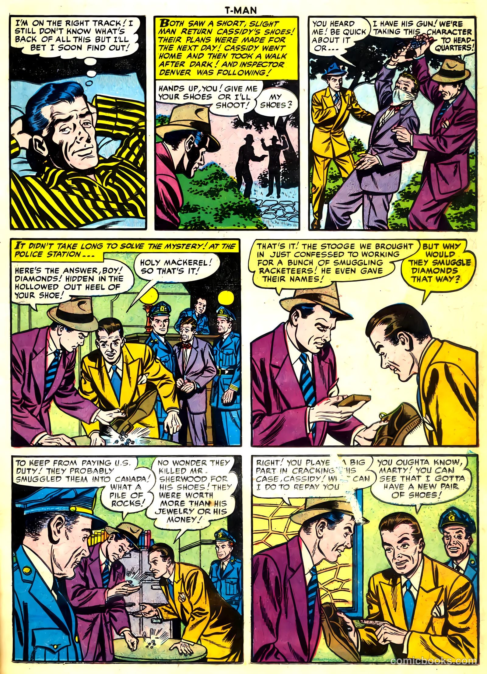 T-Man #28 (1955) — page 15 of 36