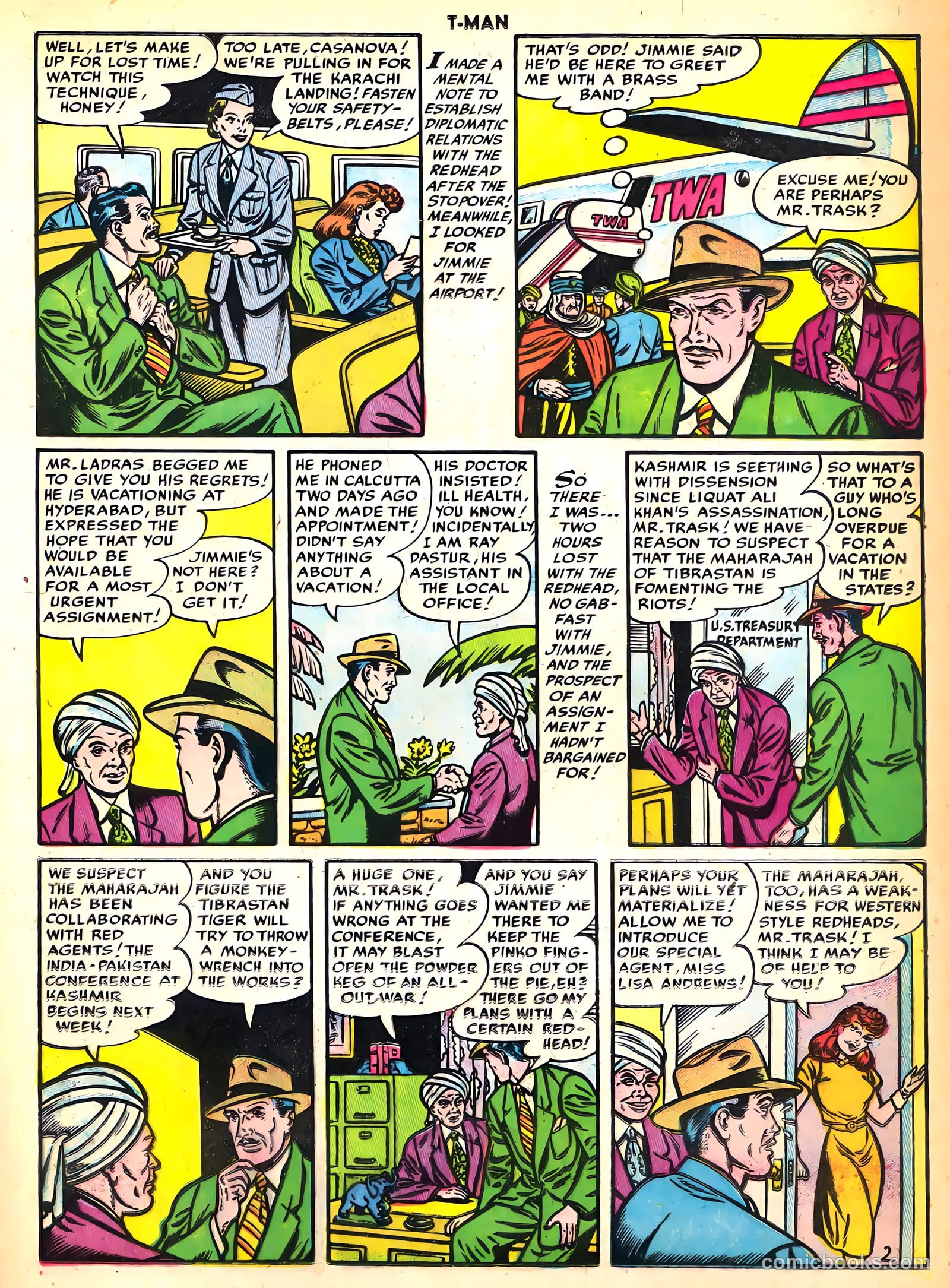 T-Man #28 (1955) — page 17 of 36