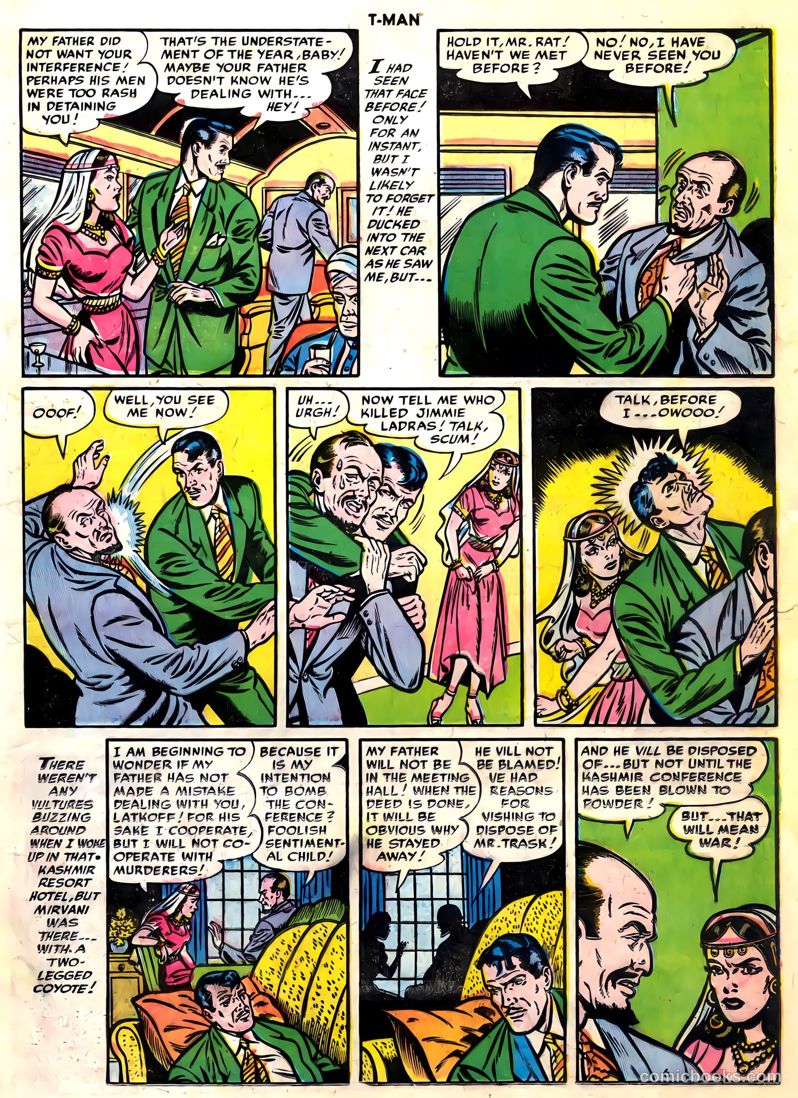 T-Man #28 (1955) — page 21 of 36