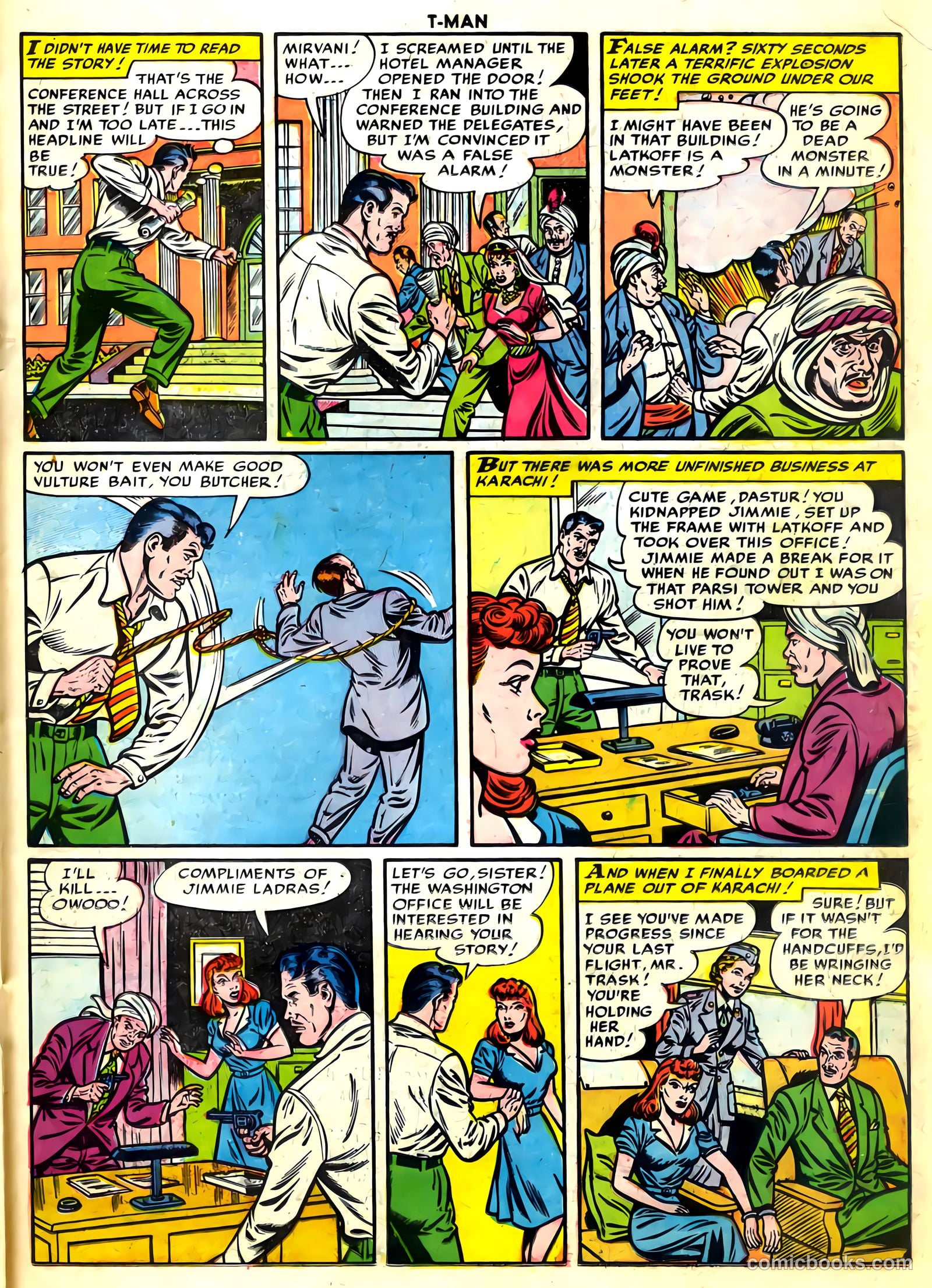 T-Man #28 (1955) — page 23 of 36