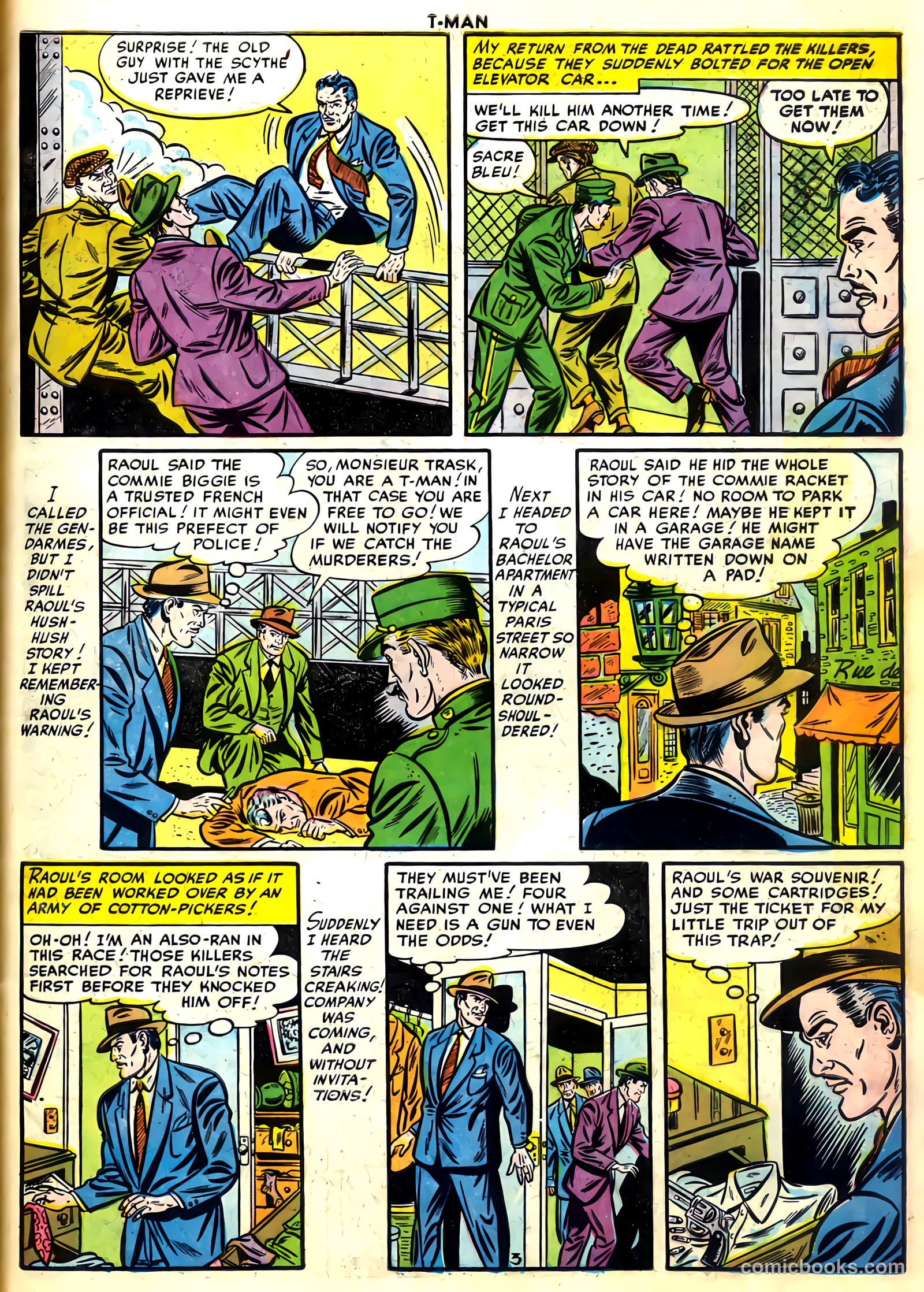 T-Man #28 (1955) — page 27 of 36