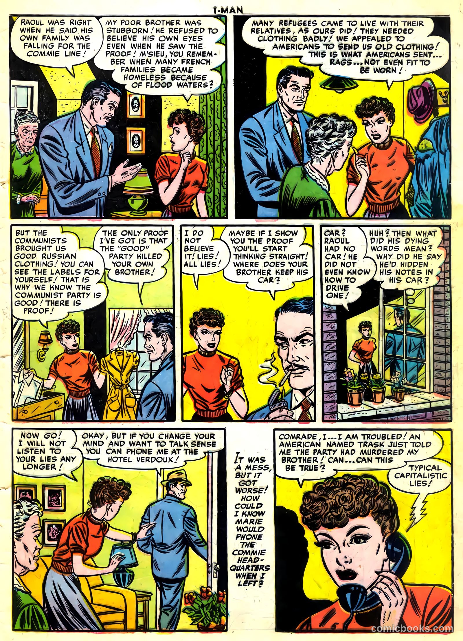 T-Man #28 (1955) — page 29 of 36