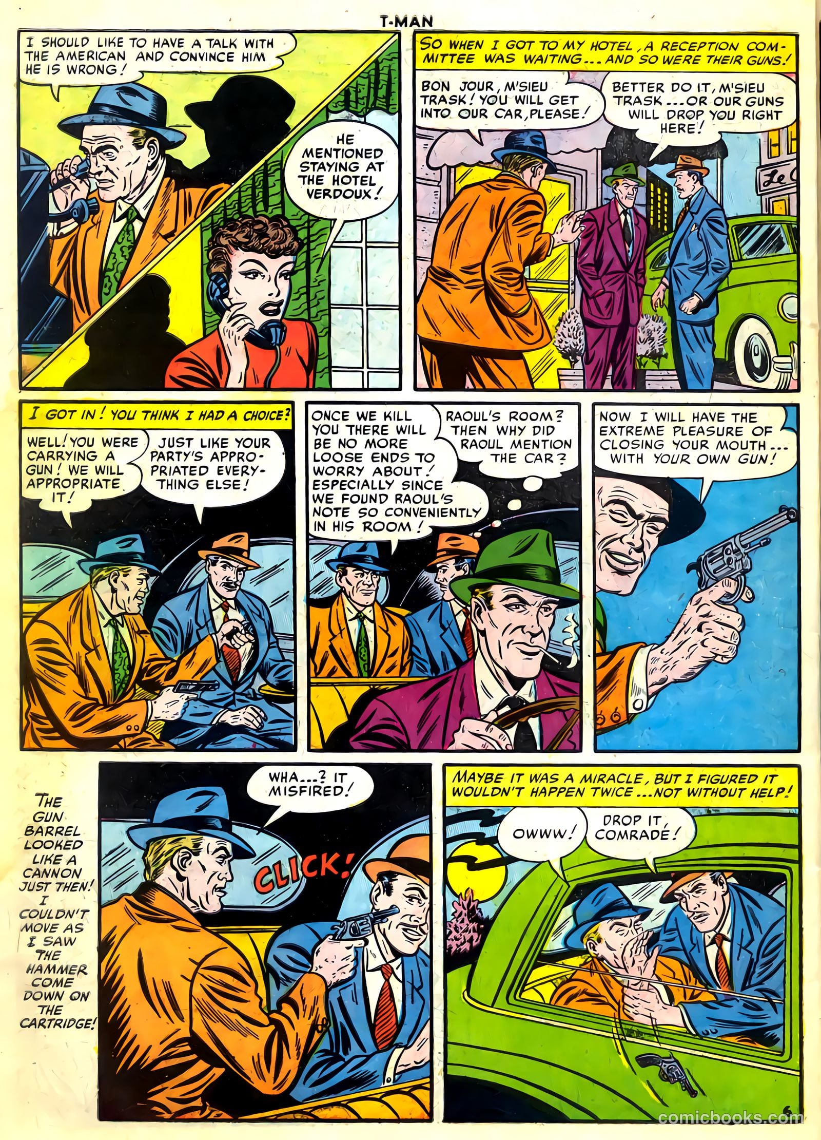T-Man #28 (1955) — page 30 of 36