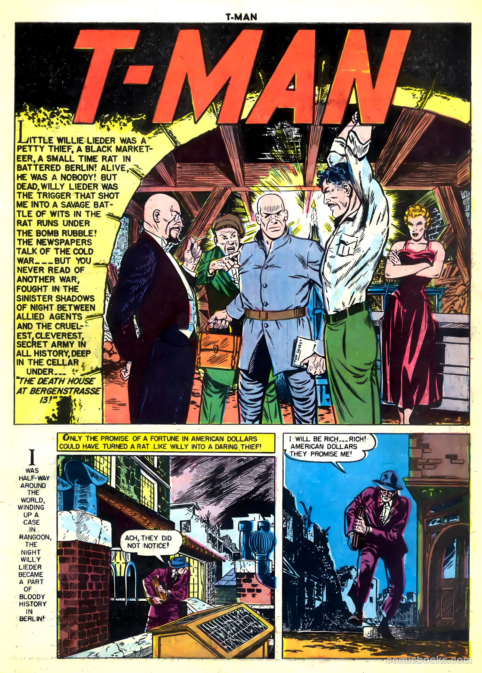 T-Man #29 (1955) — page 3 of 36