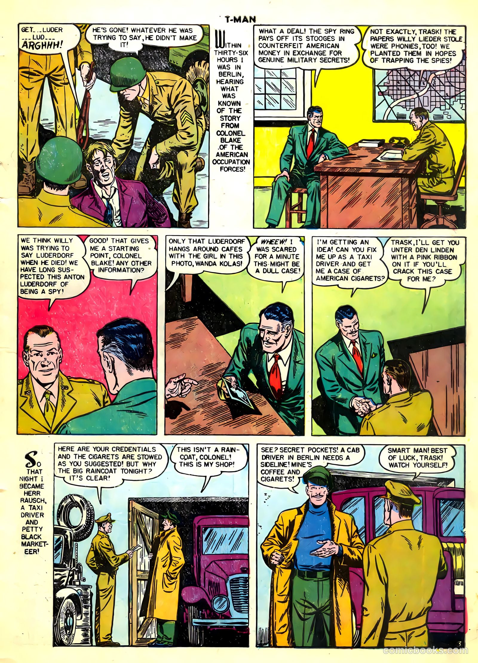 T-Man #29 (1955) — page 5 of 36