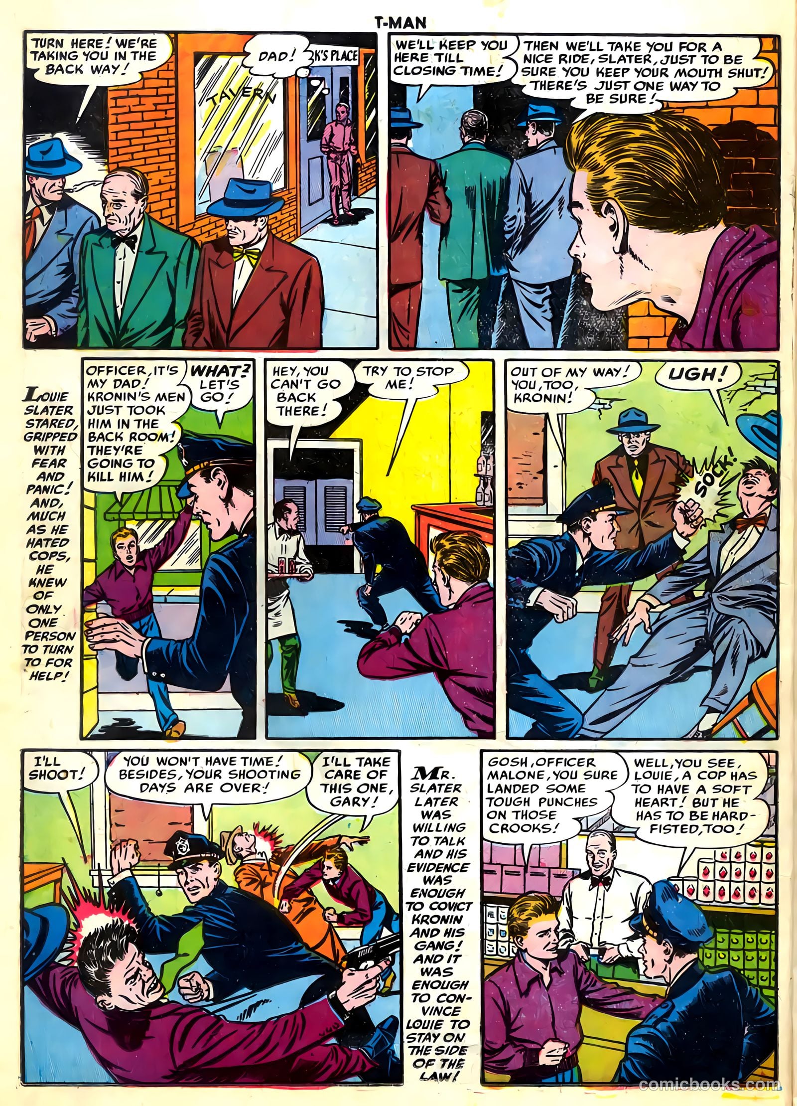 T-Man #29 (1955) — page 16 of 36