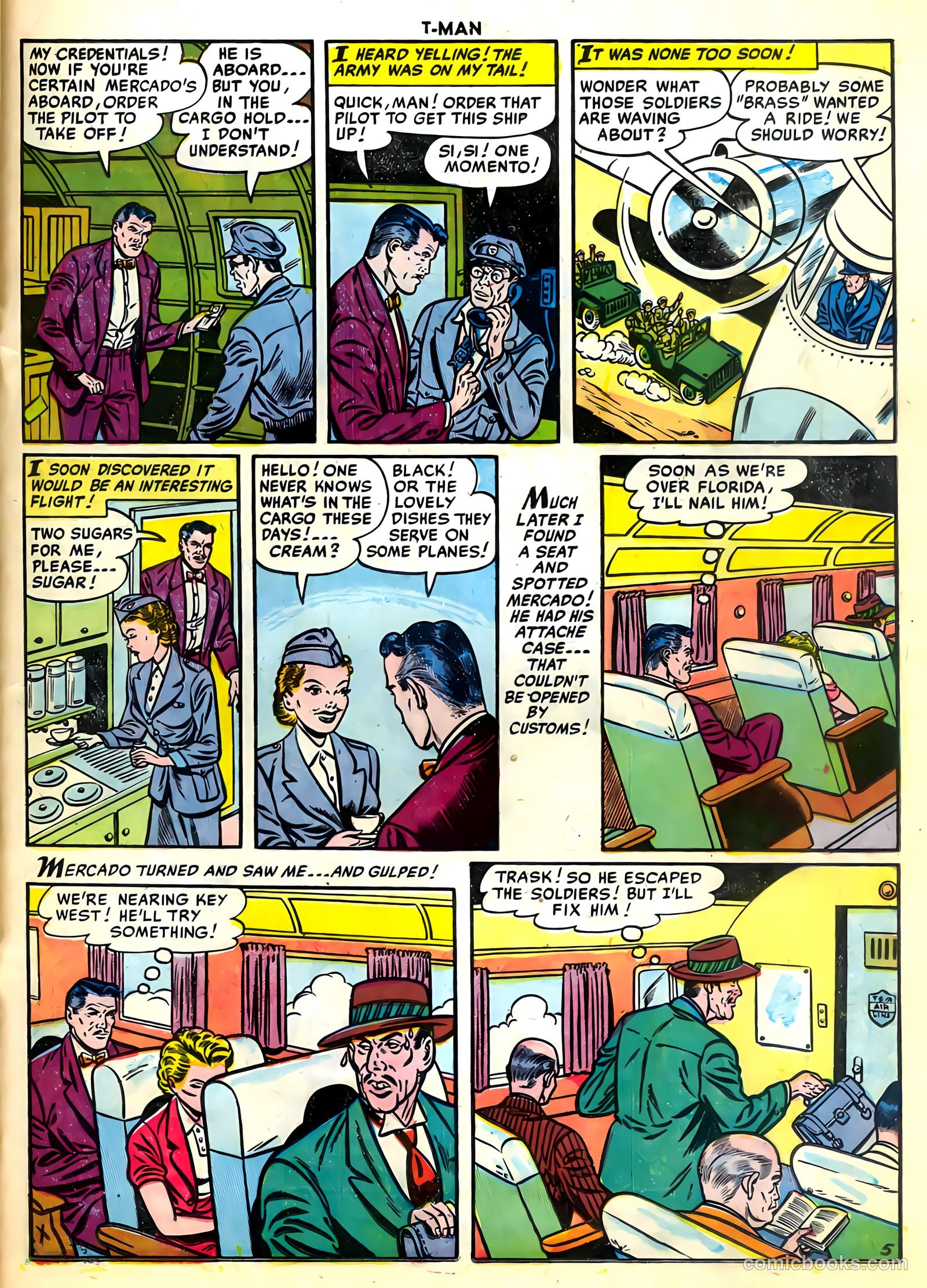 T-Man #29 (1955) — page 21 of 36