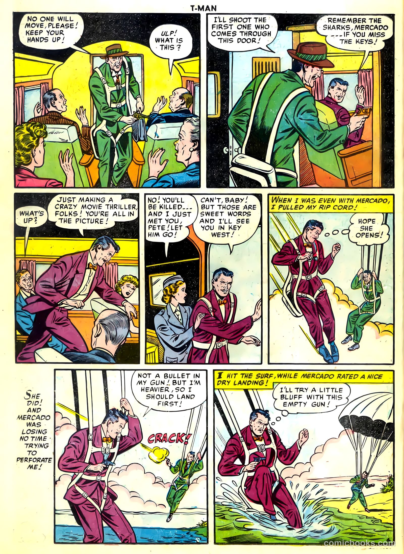 T-Man #29 (1955) — page 22 of 36