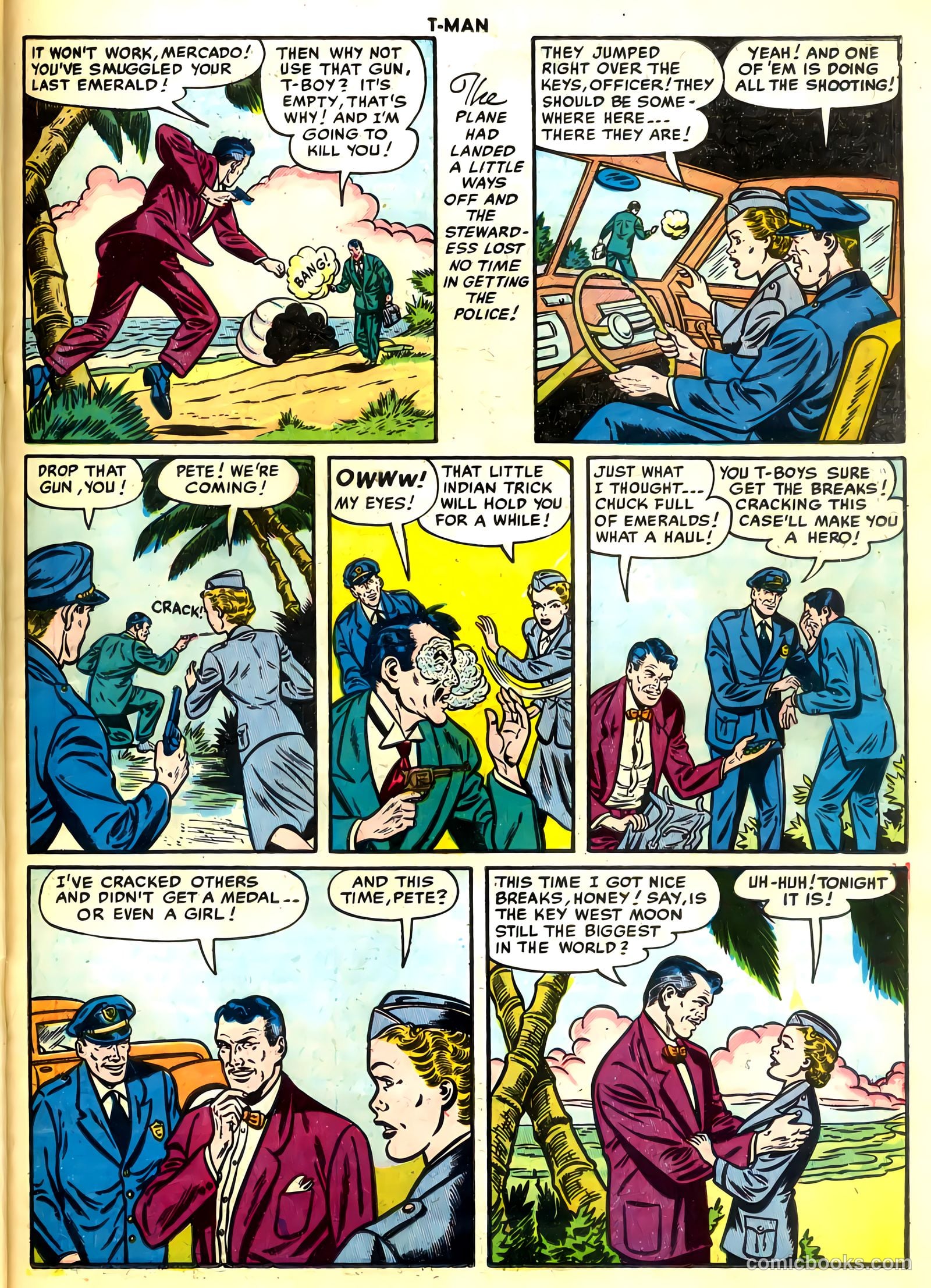 T-Man #29 (1955) — page 23 of 36