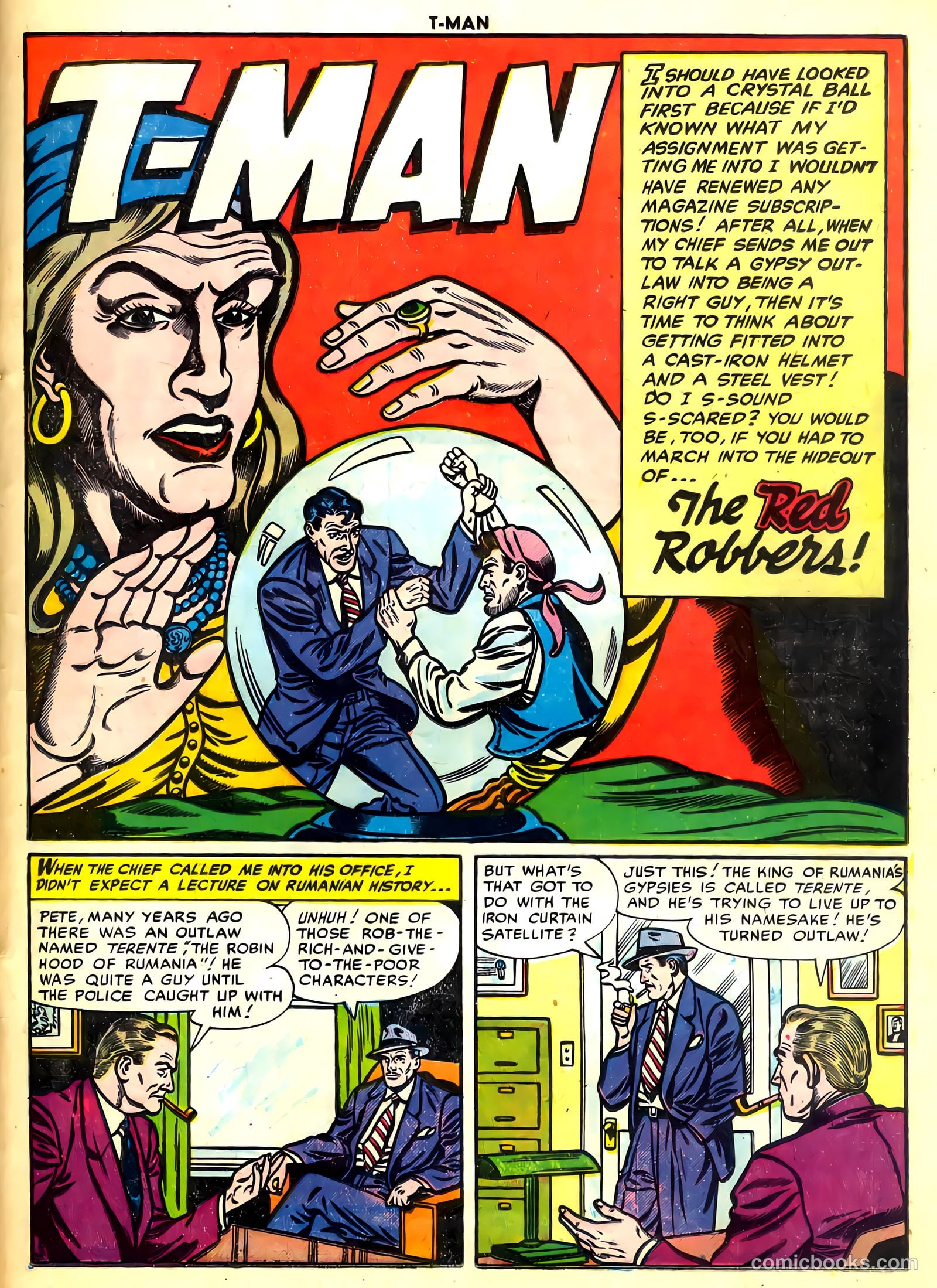 T-Man #29 (1955) — page 25 of 36