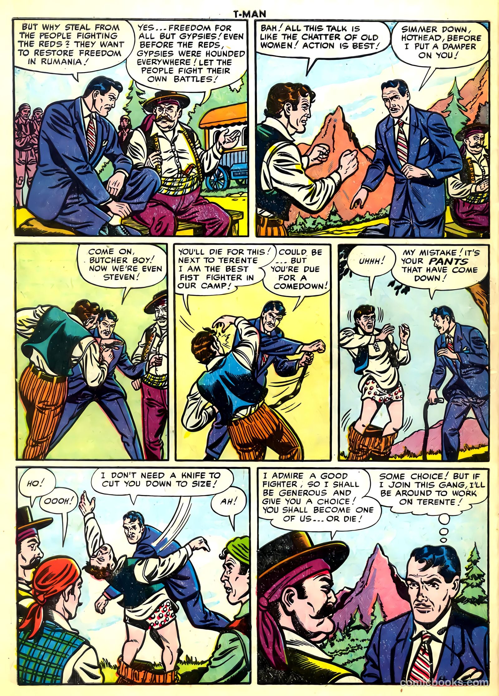 T-Man #29 (1955) — page 28 of 36