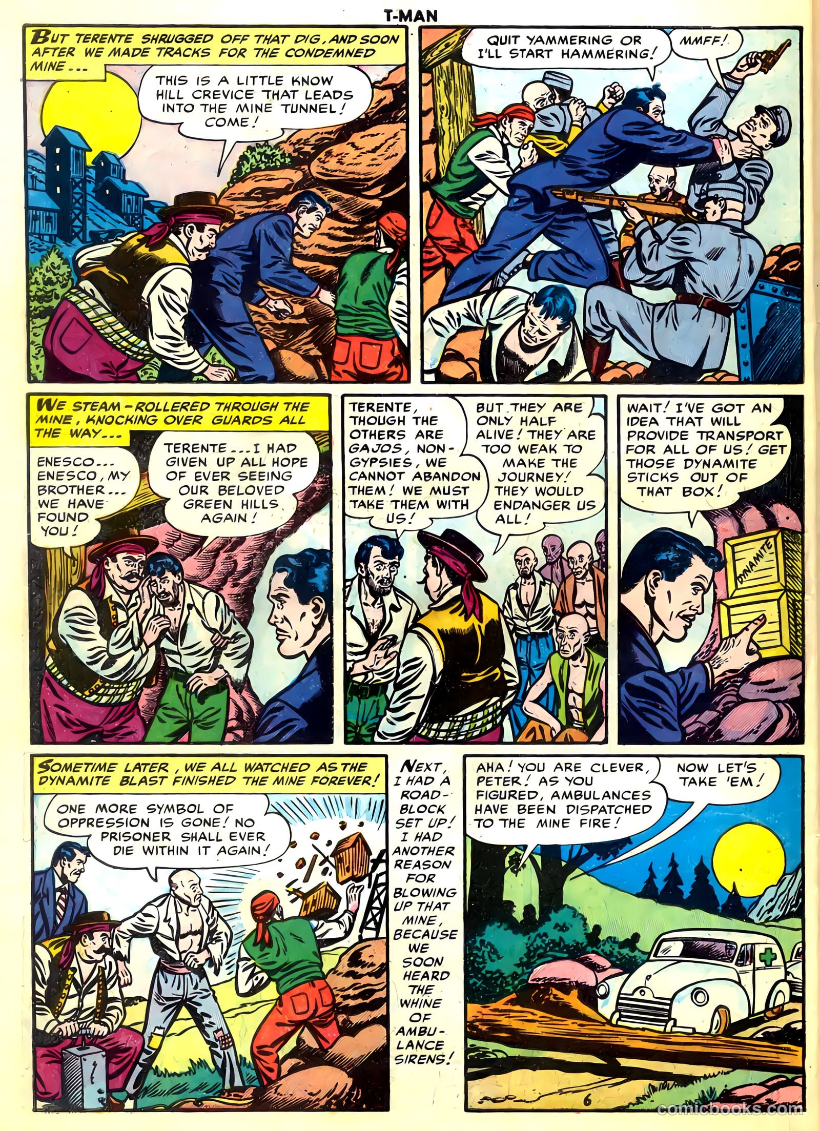 T-Man #29 (1955) — page 30 of 36