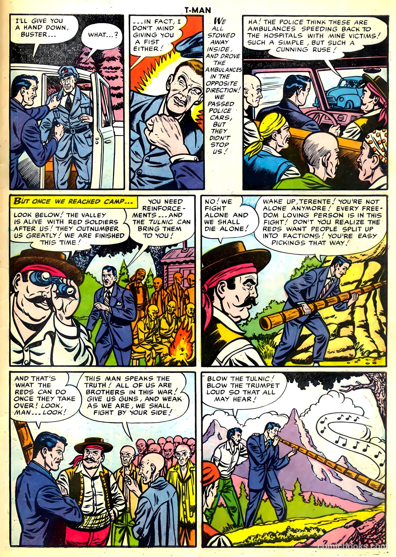 T-Man #29 (1955) — page 31 of 36