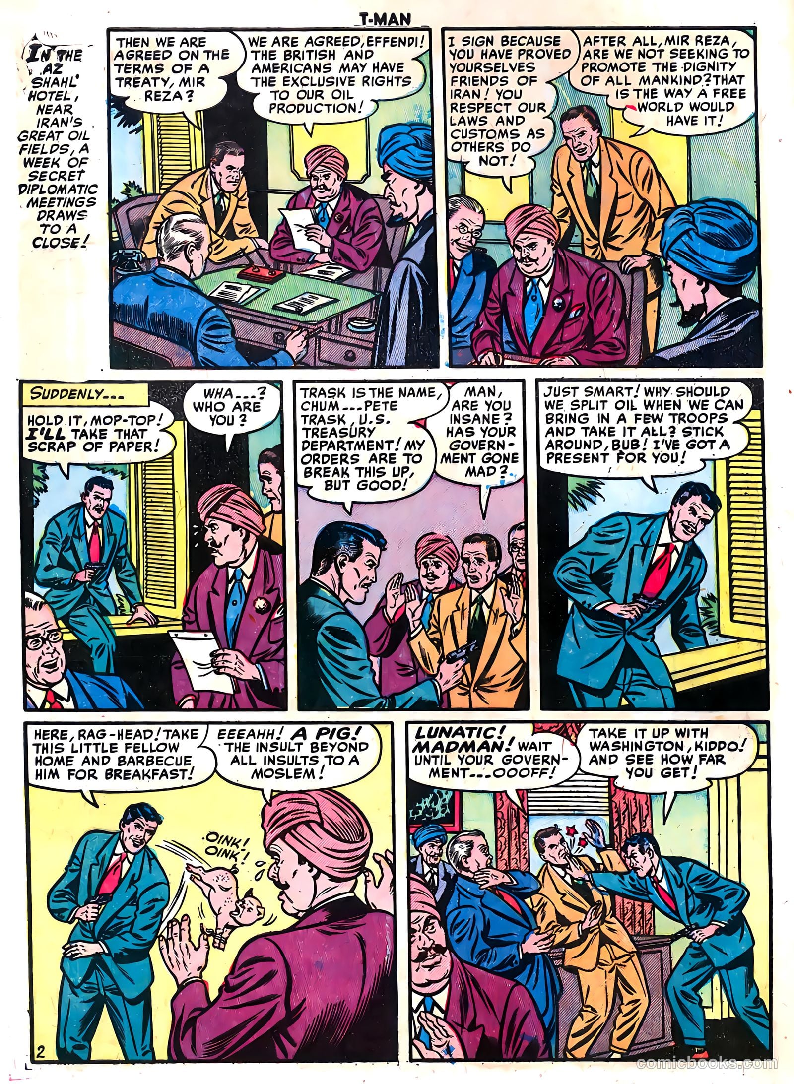 T-Man #3 (1952) — page 4 of 36