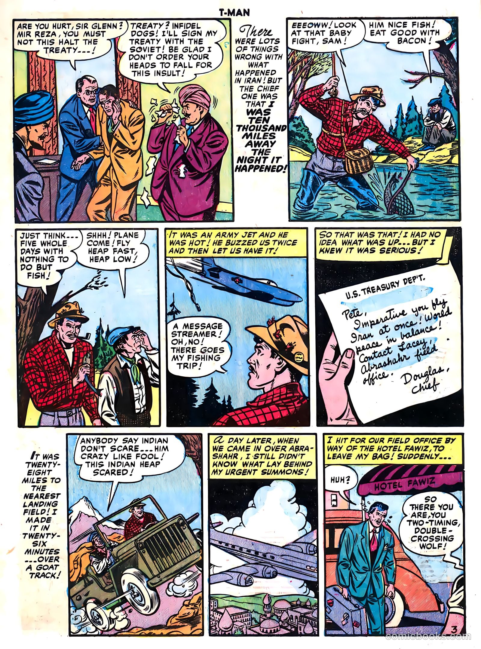 T-Man #3 (1952) — page 5 of 36