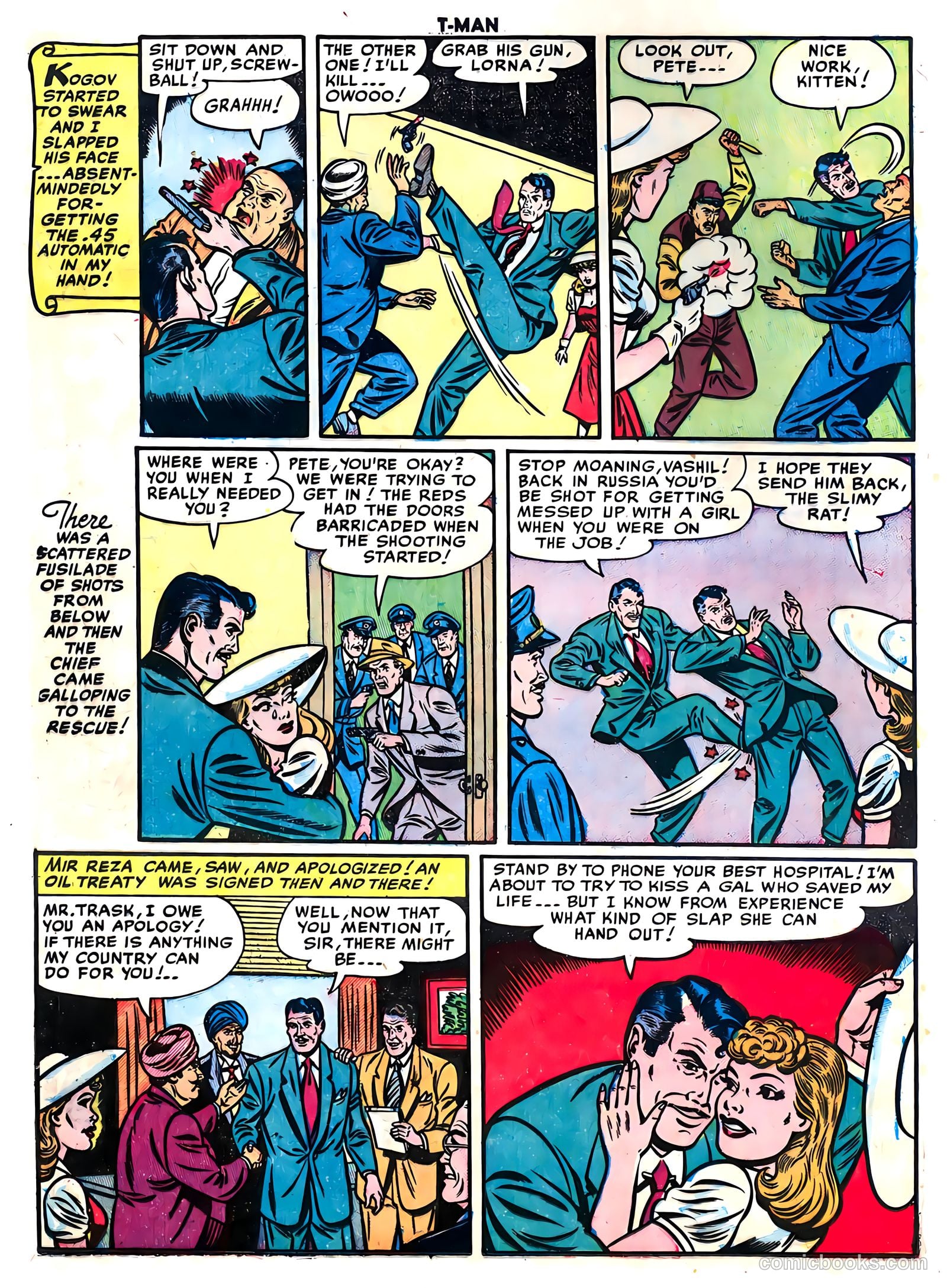 T-Man #3 (1952) — page 12 of 36