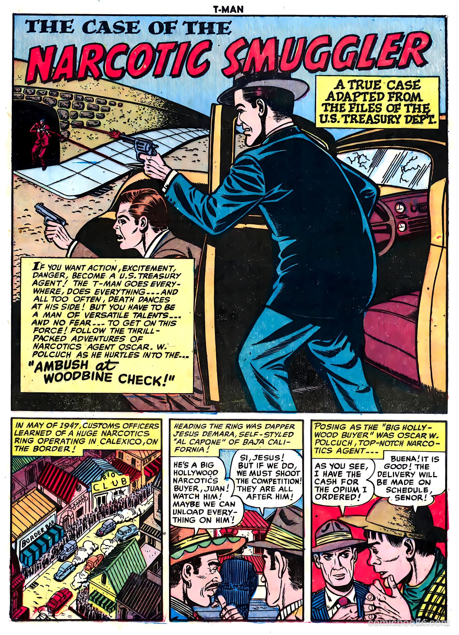T-Man #3 (1952) — page 13 of 36