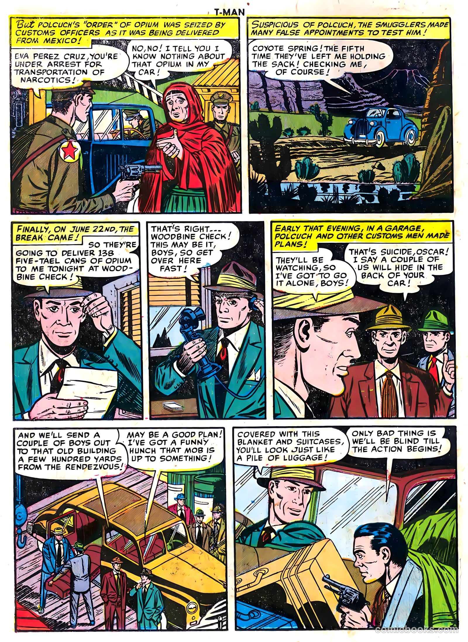 T-Man #3 (1952) — page 14 of 36
