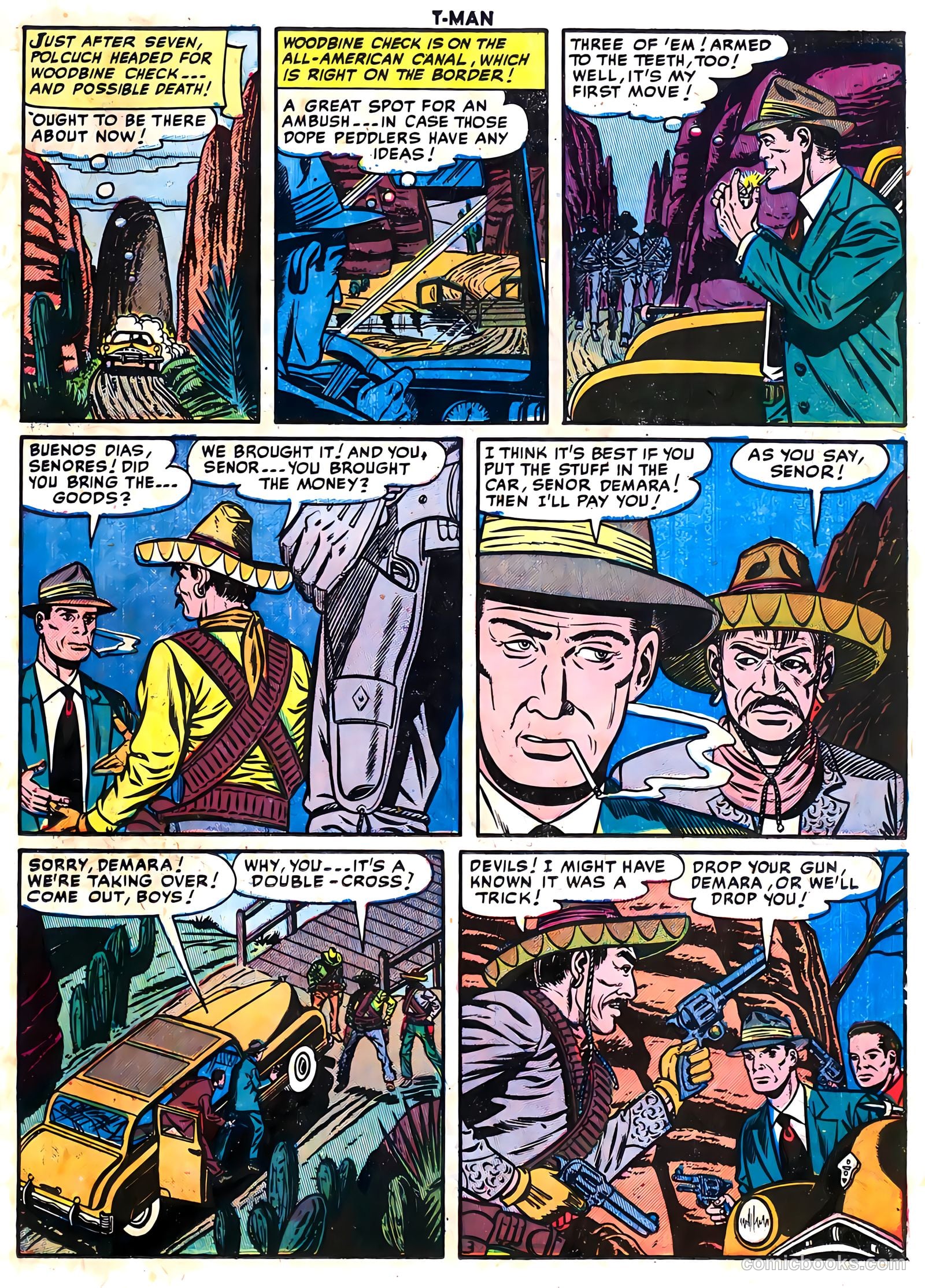 T-Man #3 (1952) — page 15 of 36