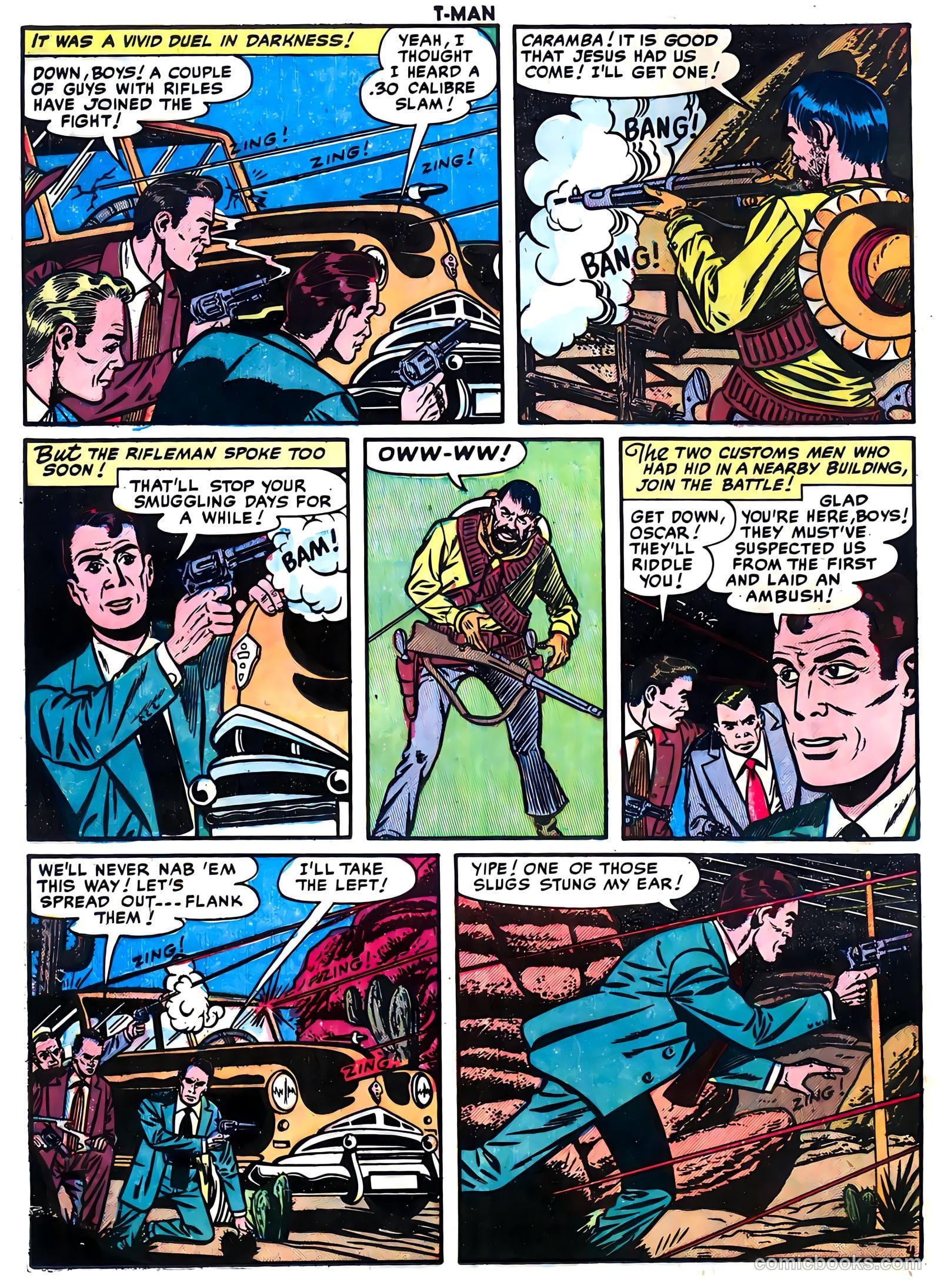 T-Man #3 (1952) — page 16 of 36