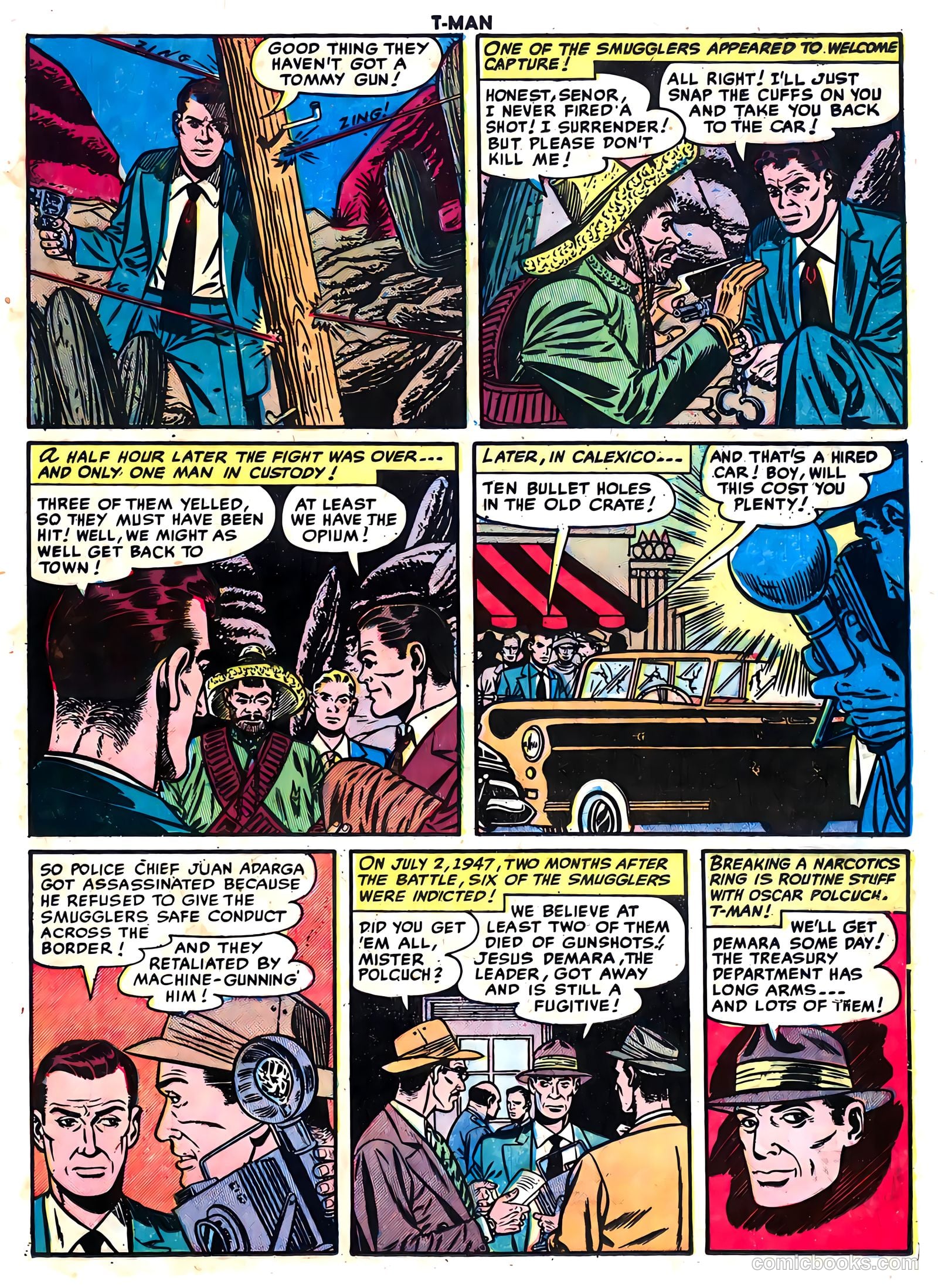 T-Man #3 (1952) — page 17 of 36