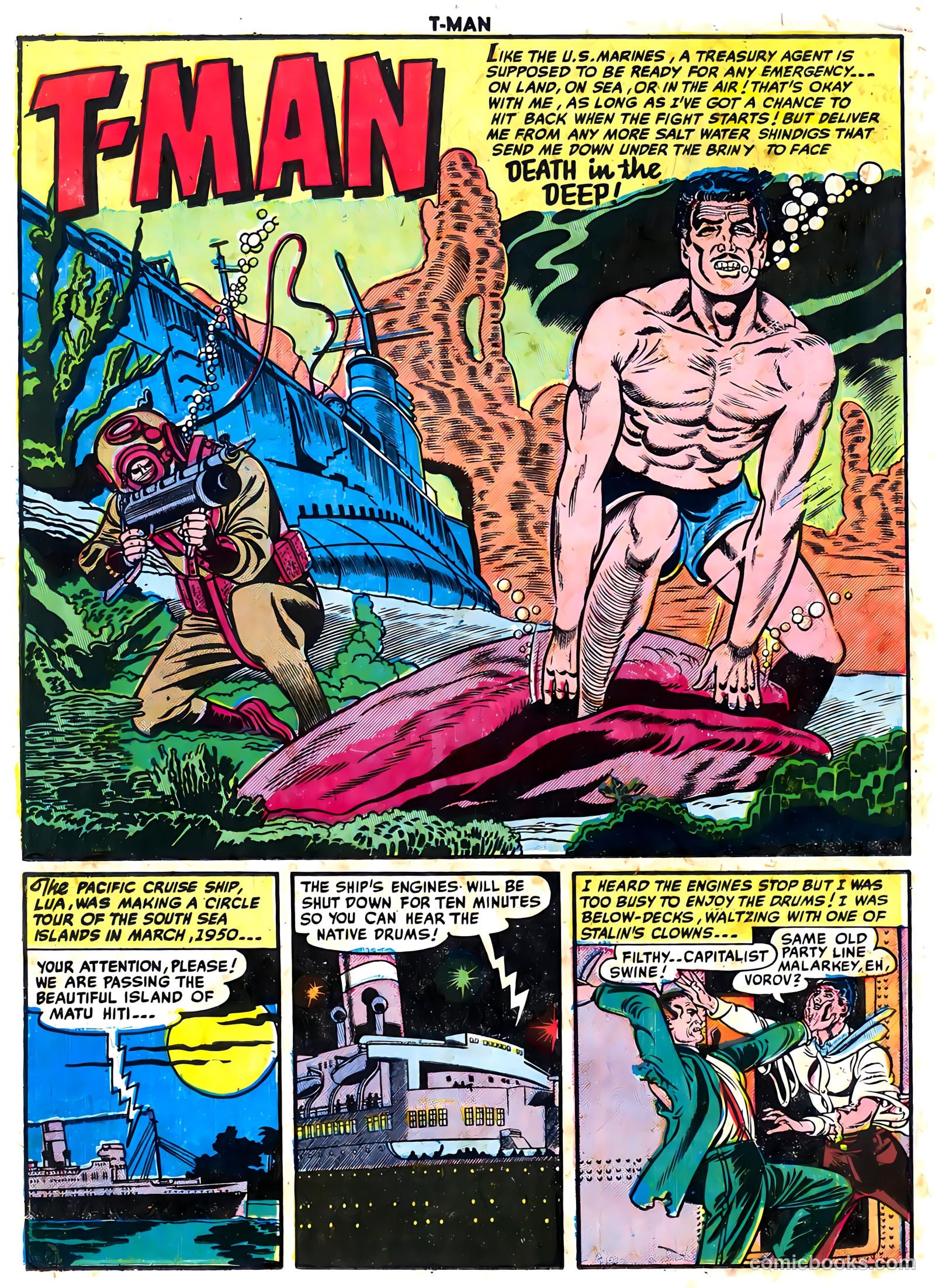 T-Man #3 (1952) — page 18 of 36