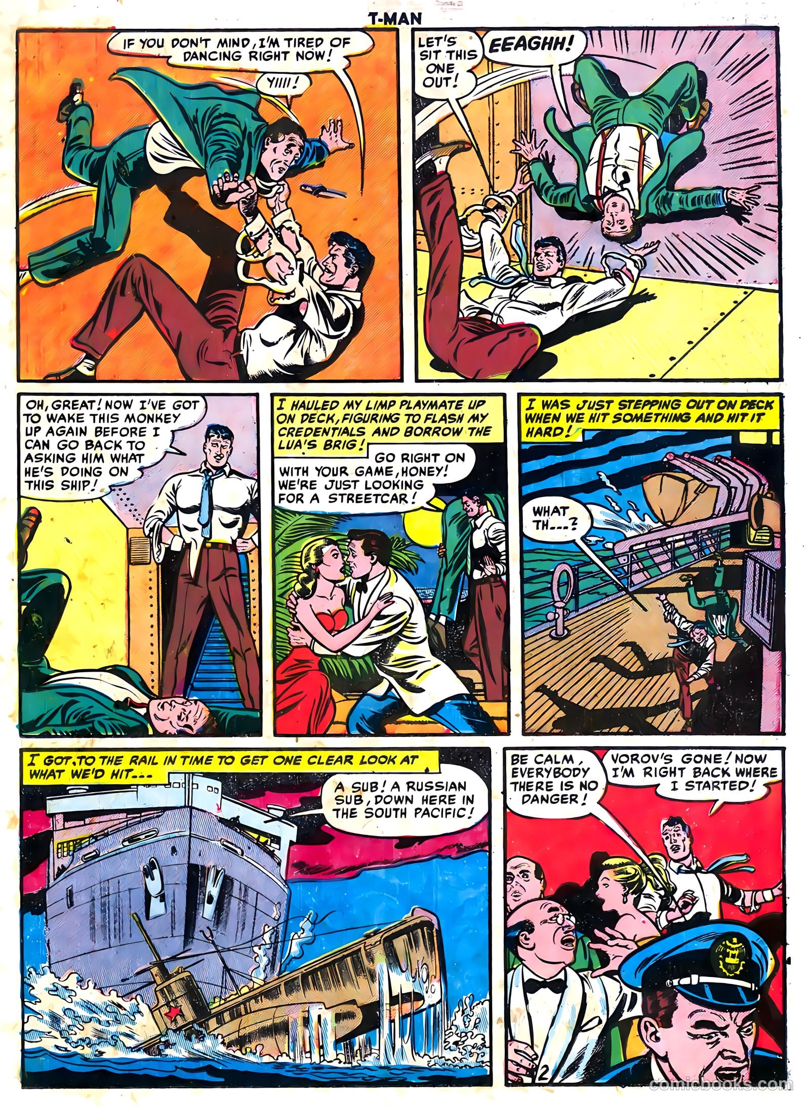 T-Man #3 (1952) — page 19 of 36