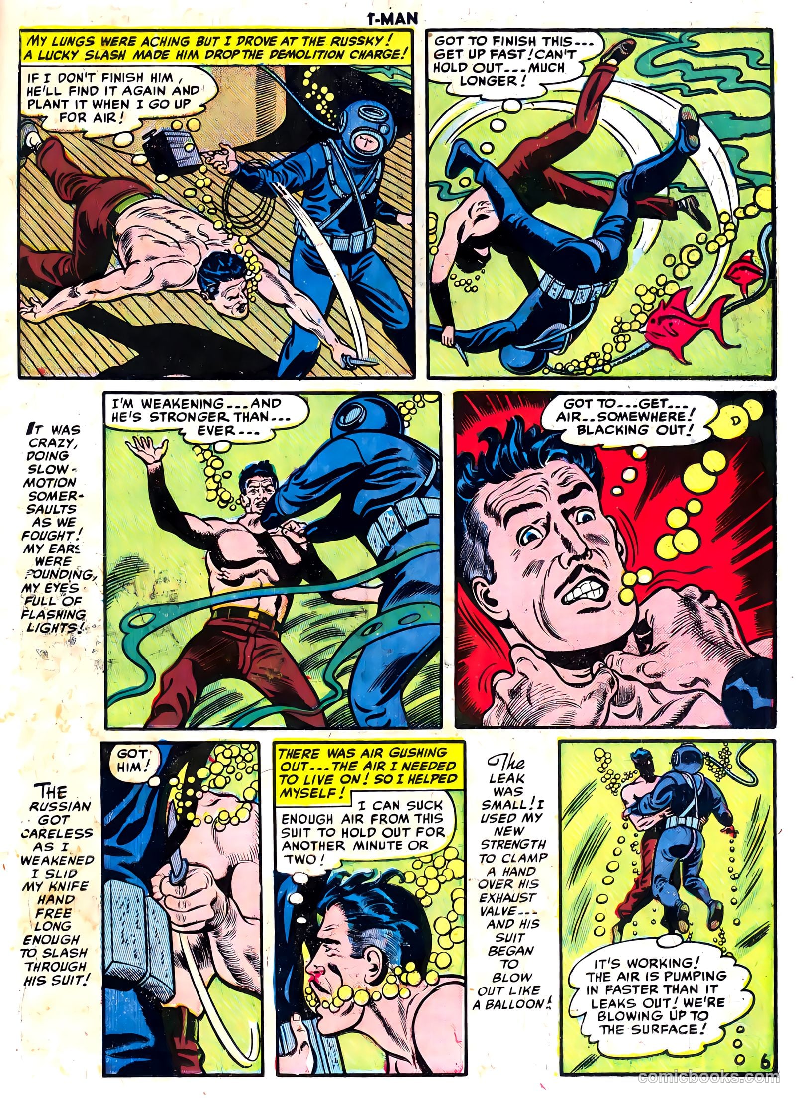 T-Man #3 (1952) — page 23 of 36