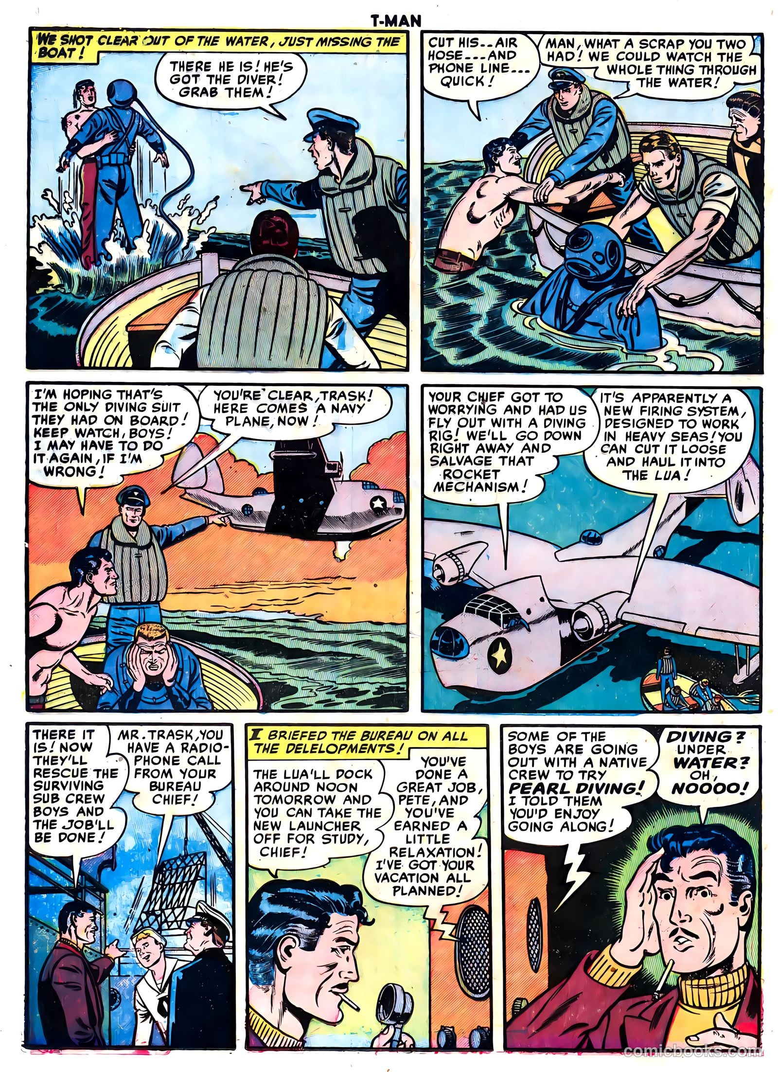 T-Man #3 (1952) — page 24 of 36