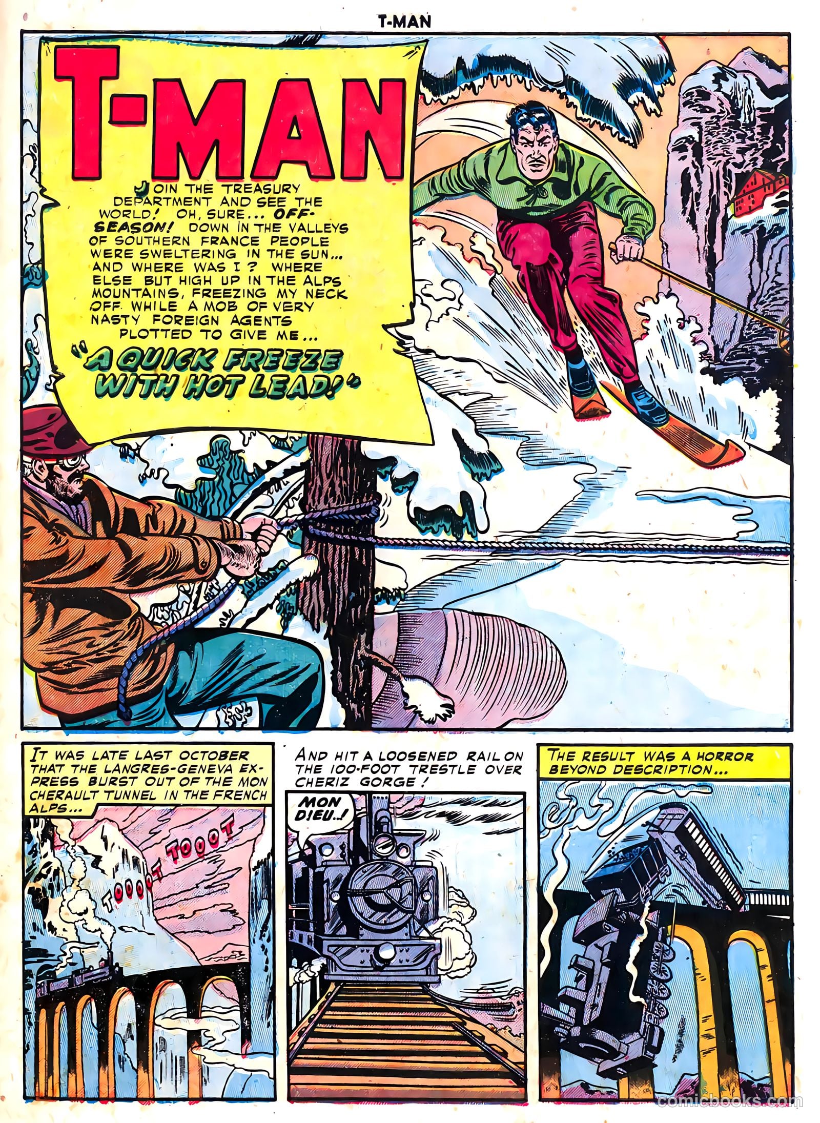 T-Man #3 (1952) — page 27 of 36
