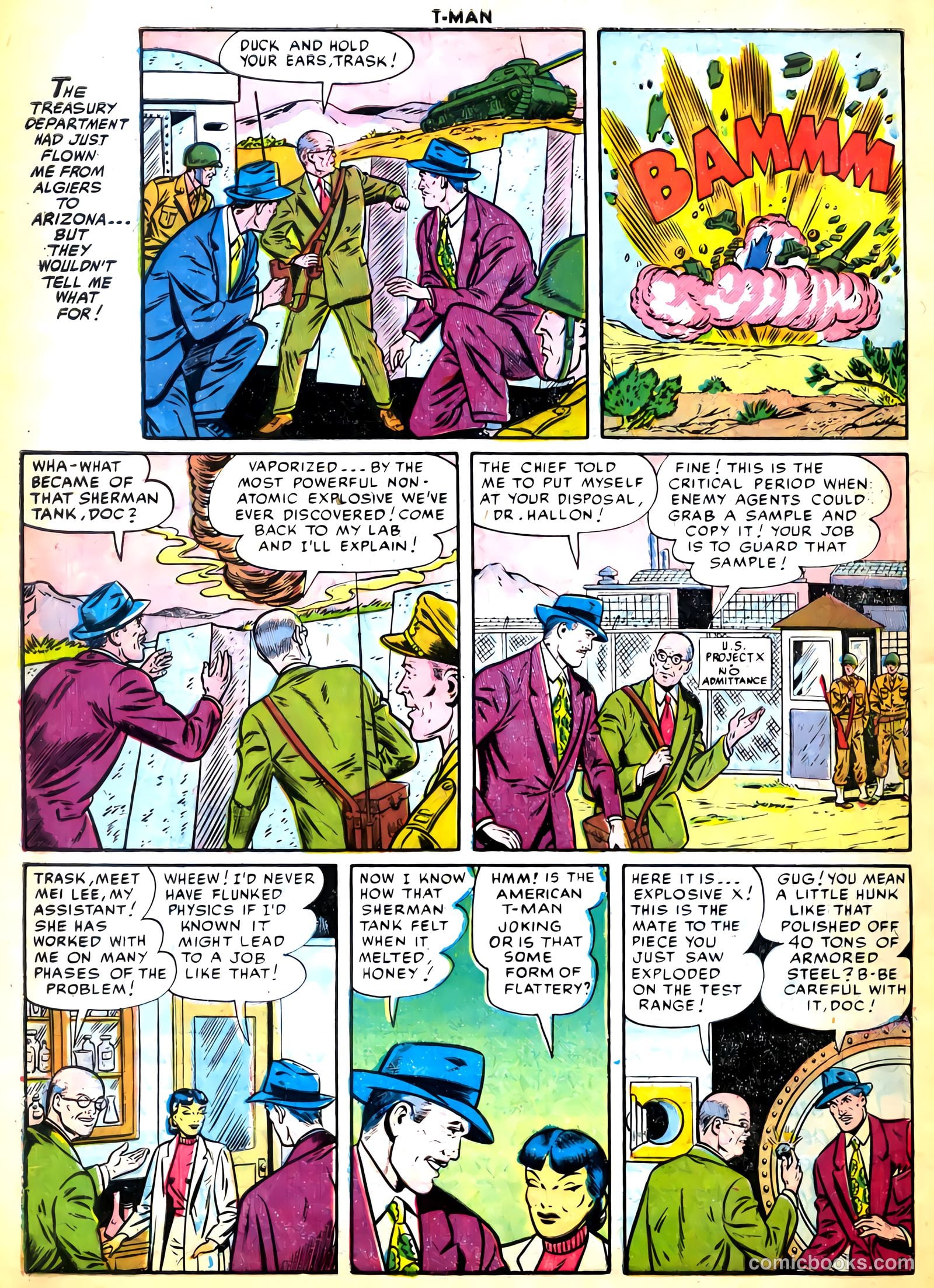 T-Man #30 (1955) — page 4 of 36