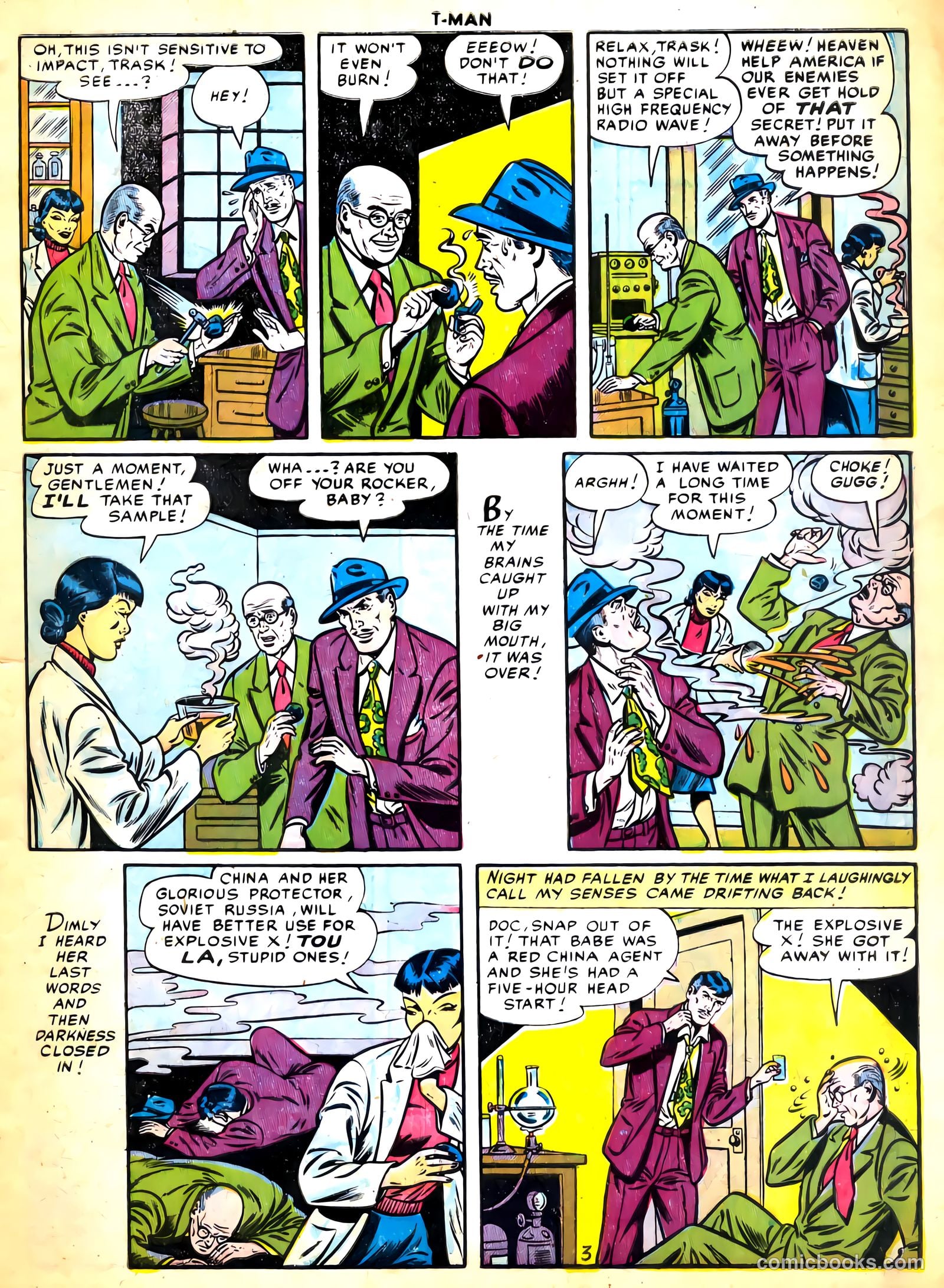 T-Man #30 (1955) — page 5 of 36