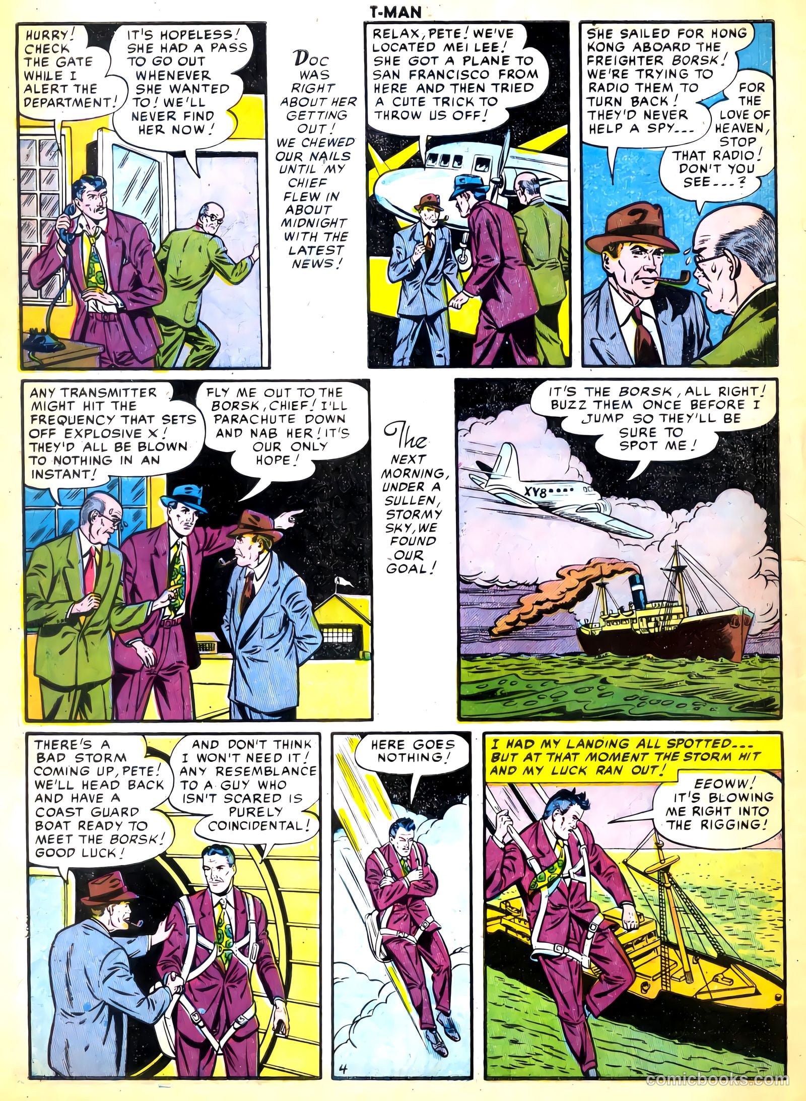T-Man #30 (1955) — page 6 of 36