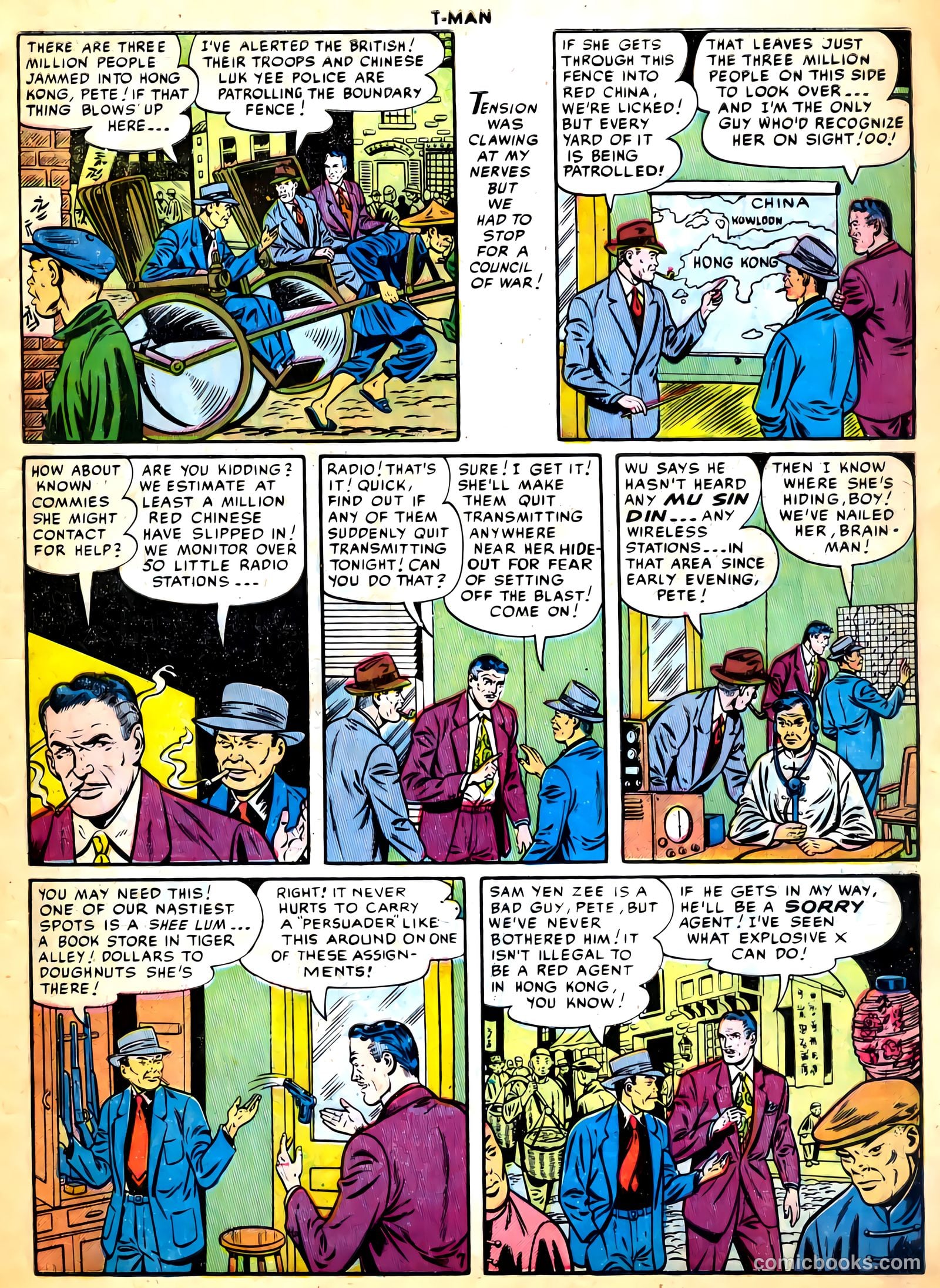T-Man #30 (1955) — page 9 of 36