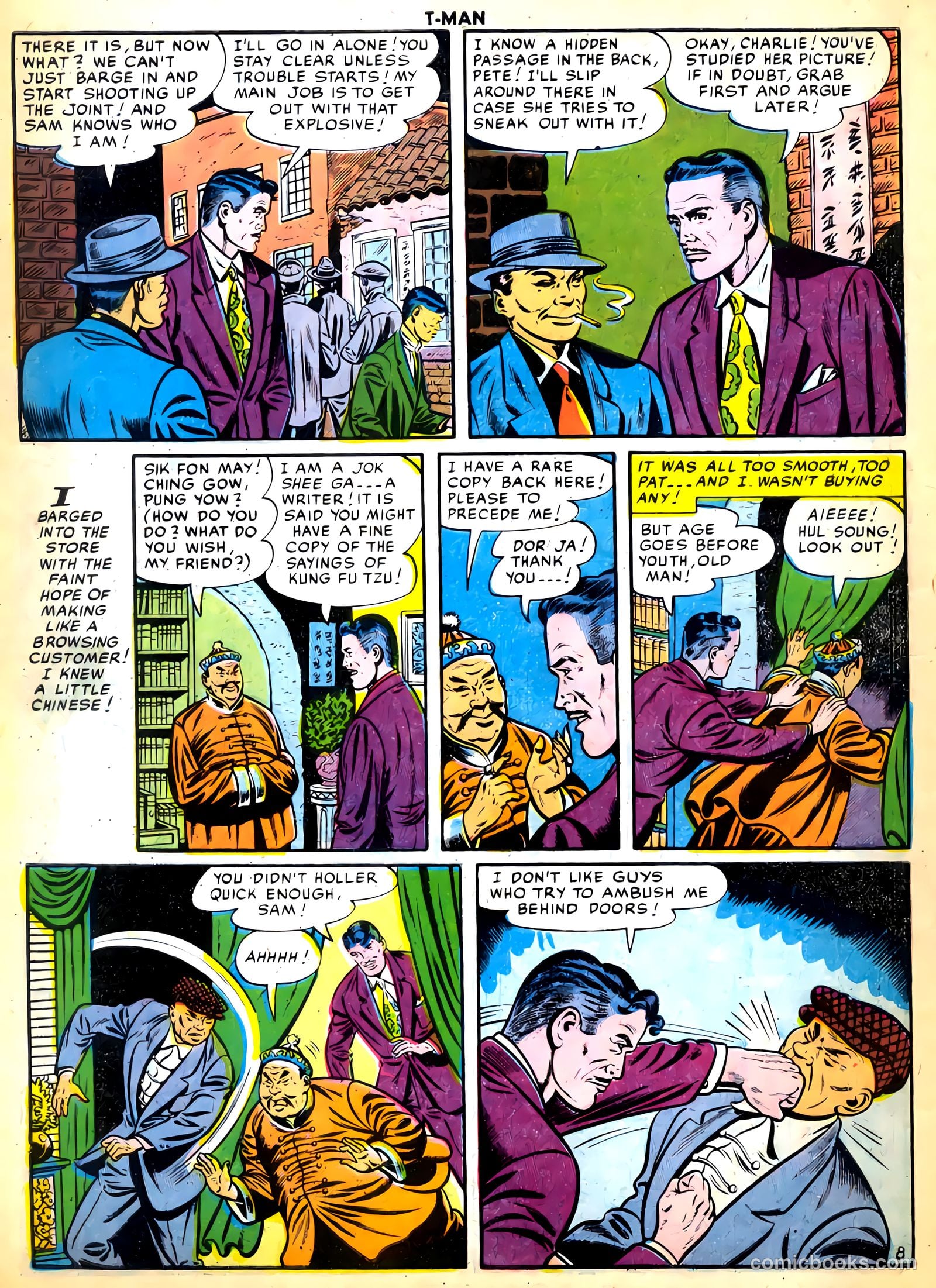 T-Man #30 (1955) — page 10 of 36