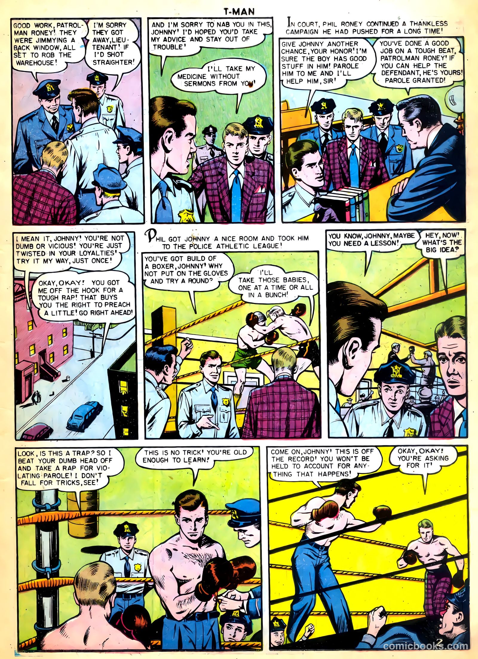 T-Man #30 (1955) — page 15 of 36