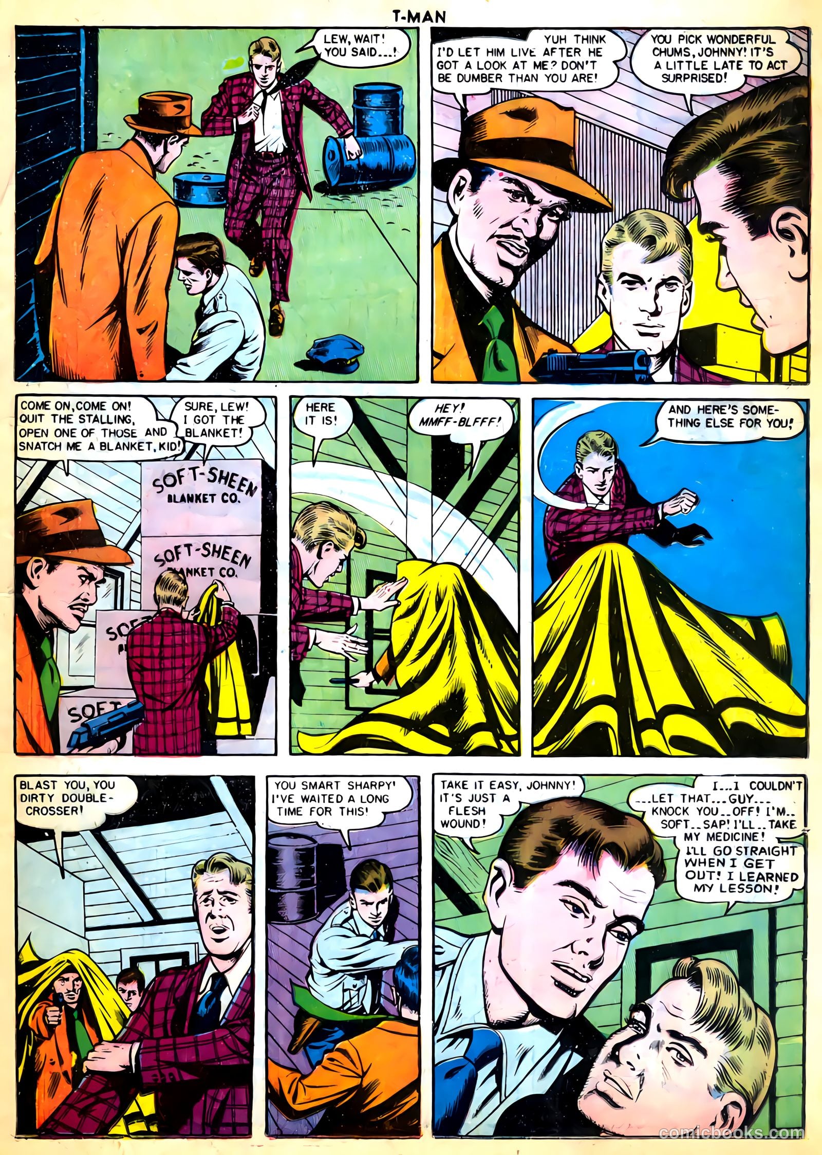 T-Man #30 (1955) — page 17 of 36